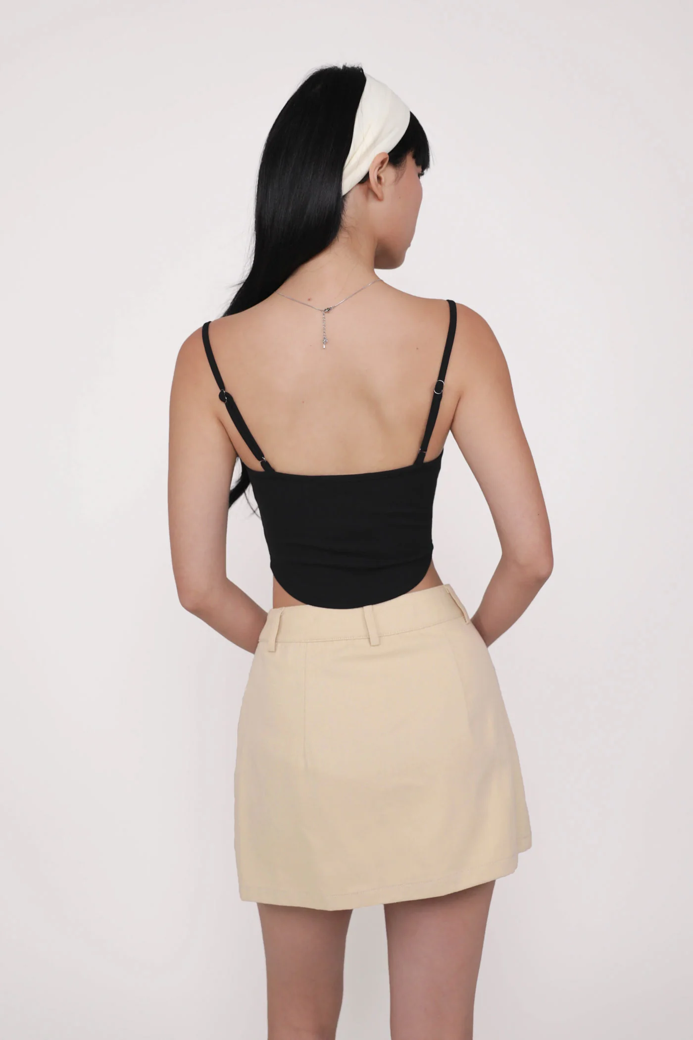 Adela Curved Hem Padded Top - Image 21