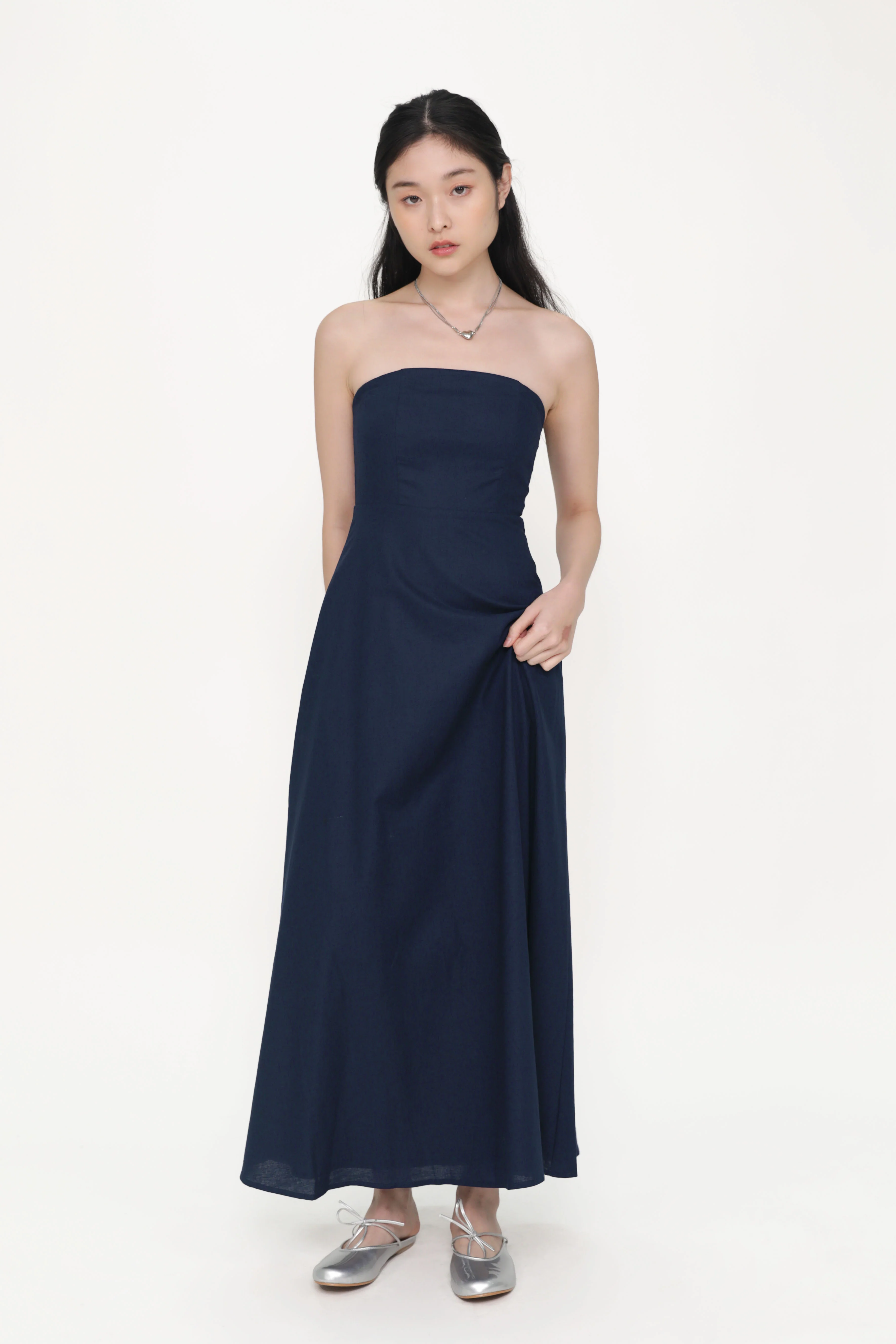 Adessa Tube Maxi Dress - Image 9