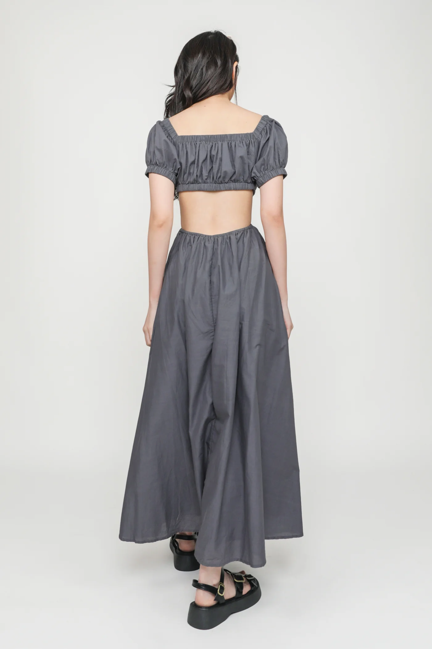 Adriel Cut Out Padded Midi Dress - Image 14