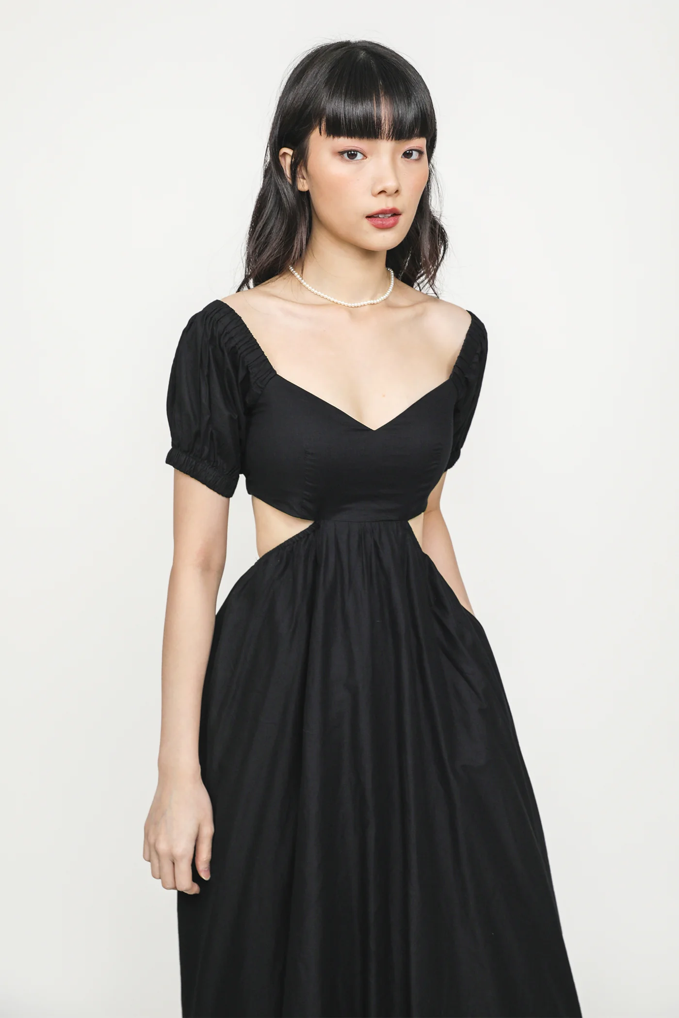 Adriel Cut Out Padded Midi Dress - Image 16