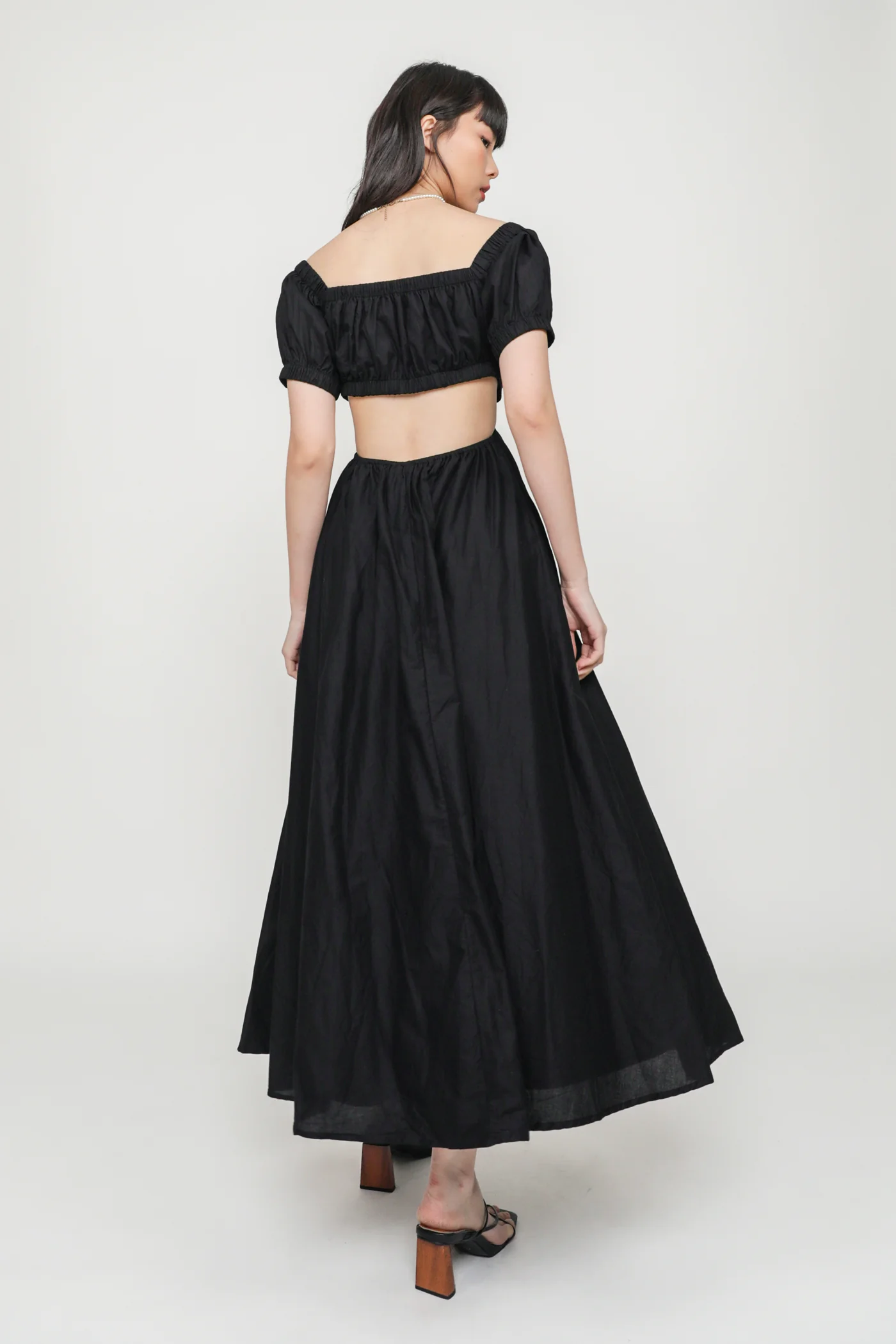Adriel Cut Out Padded Midi Dress - Image 21