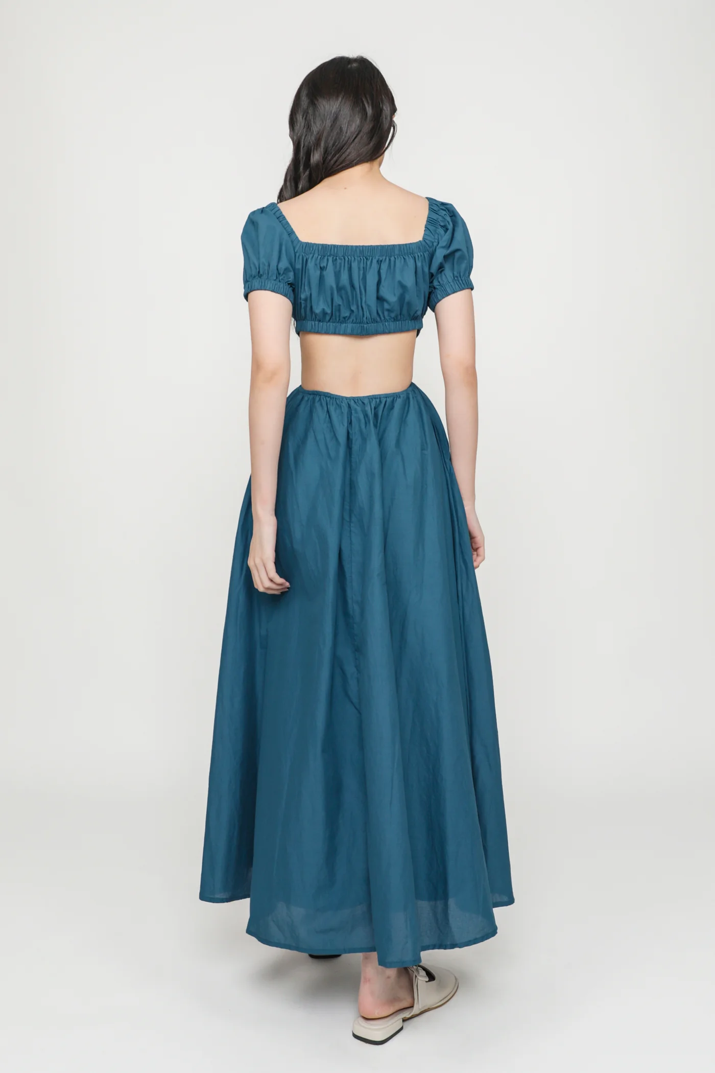 Adriel Cut Out Padded Midi Dress - Image 8