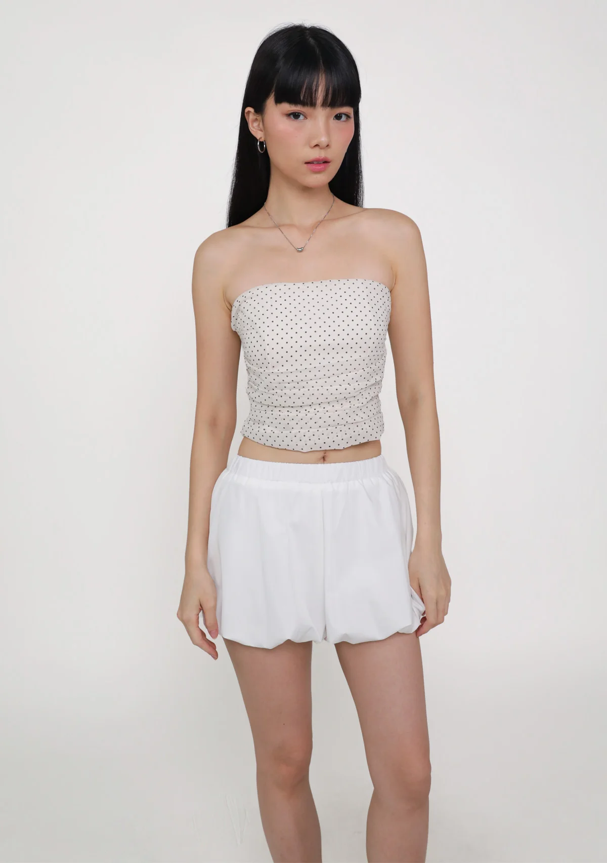 Airi Padded Tube Top (Polka Dot) - Image 5