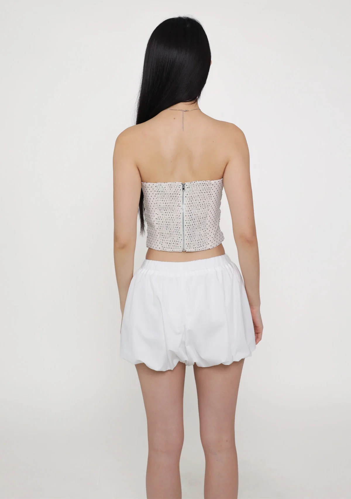 Airi Padded Tube Top (Polka Dot) - Image 7