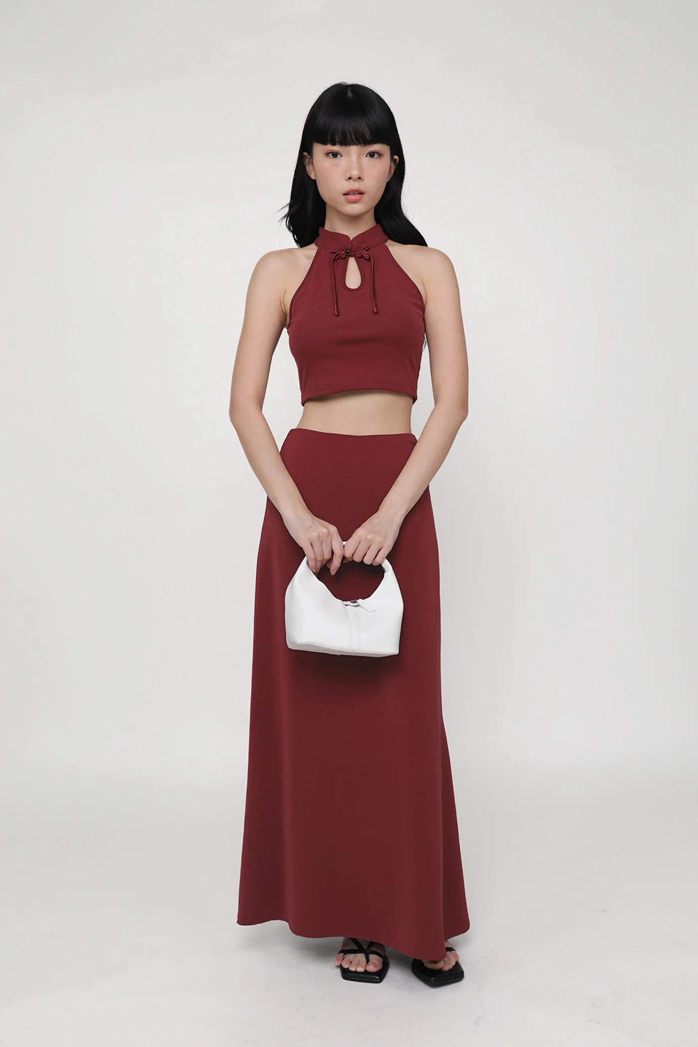 Alina Halter Qipao Padded Top