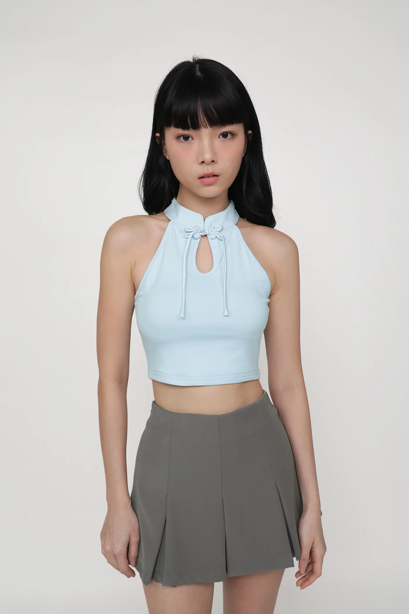Alina Halter Qipao Padded Top - Image 10