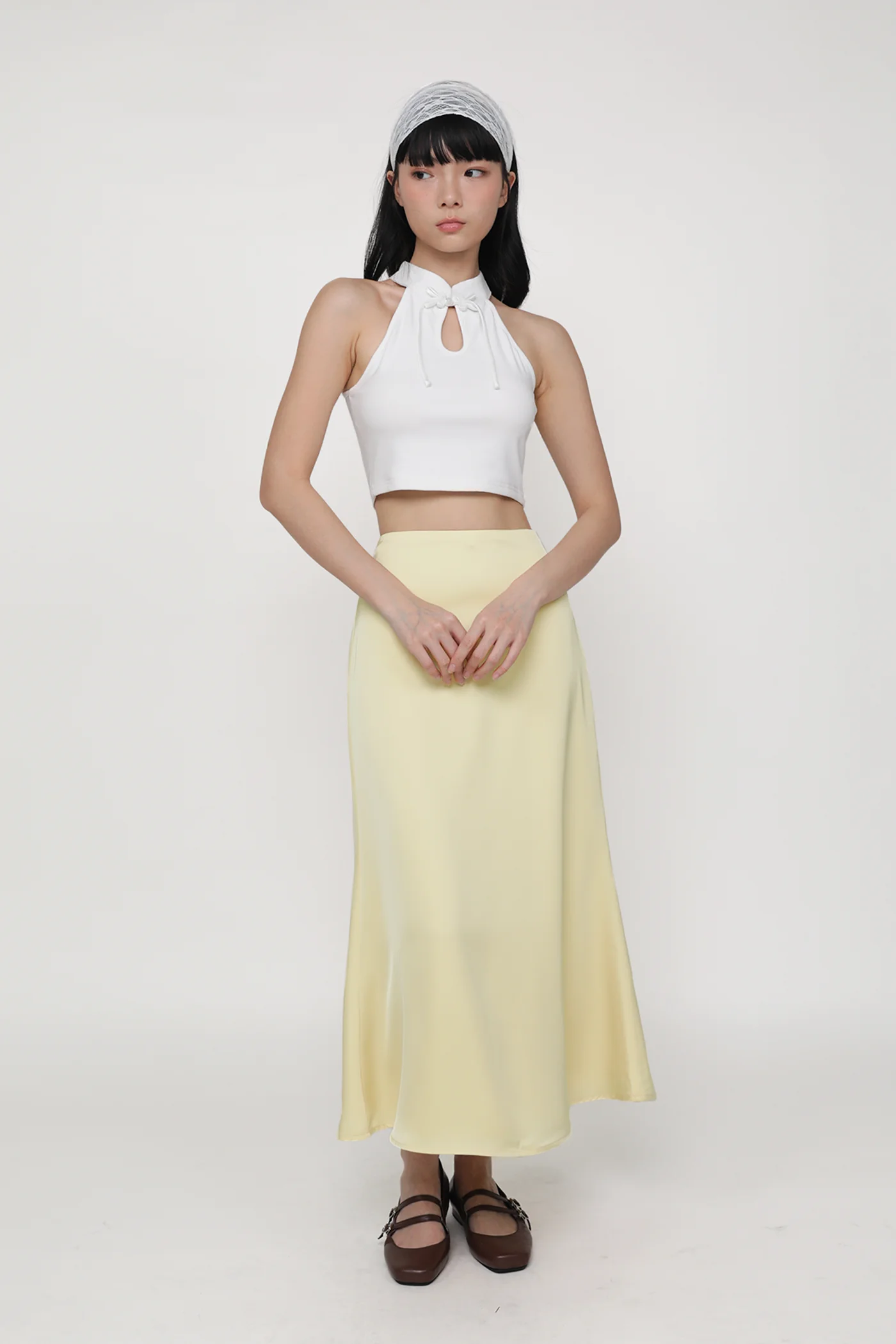 Alina Halter Qipao Padded Top - Image 16