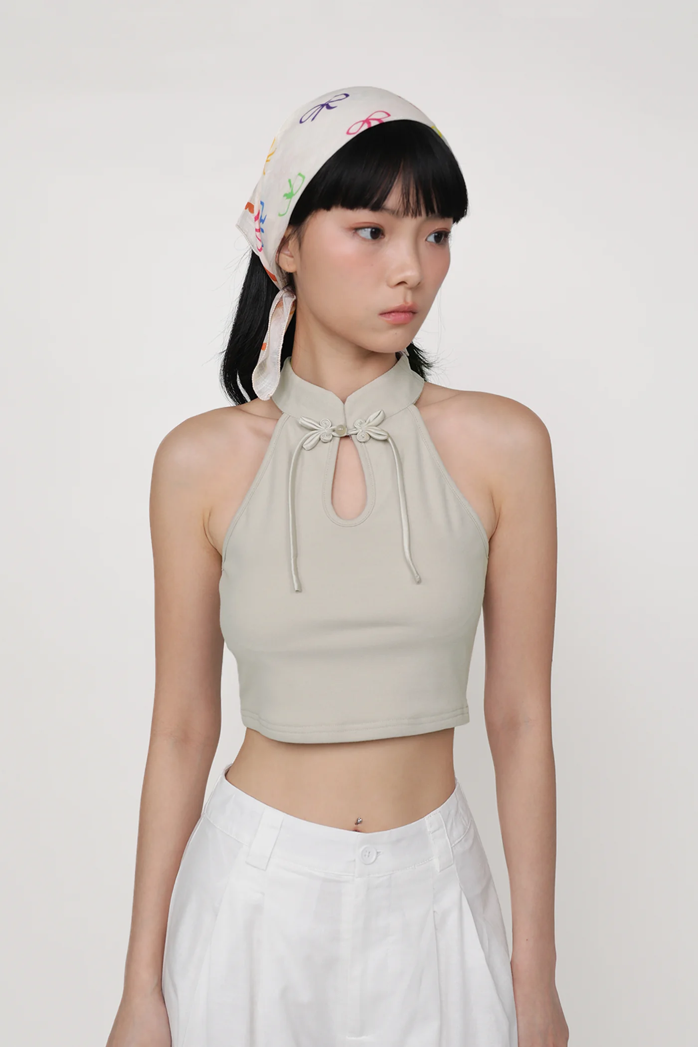Alina Halter Qipao Padded Top - Image 24