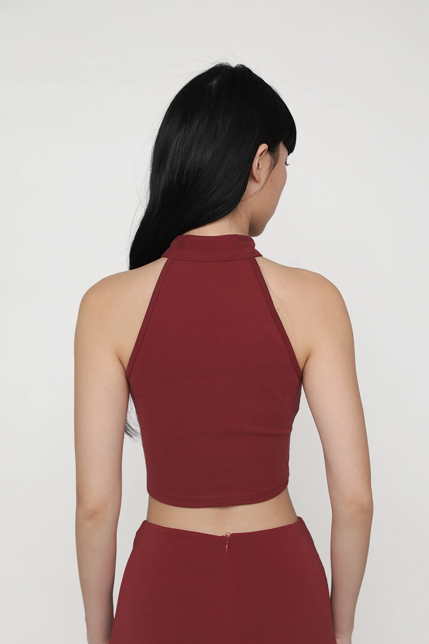 Alina Halter Qipao Padded Top - Image 7