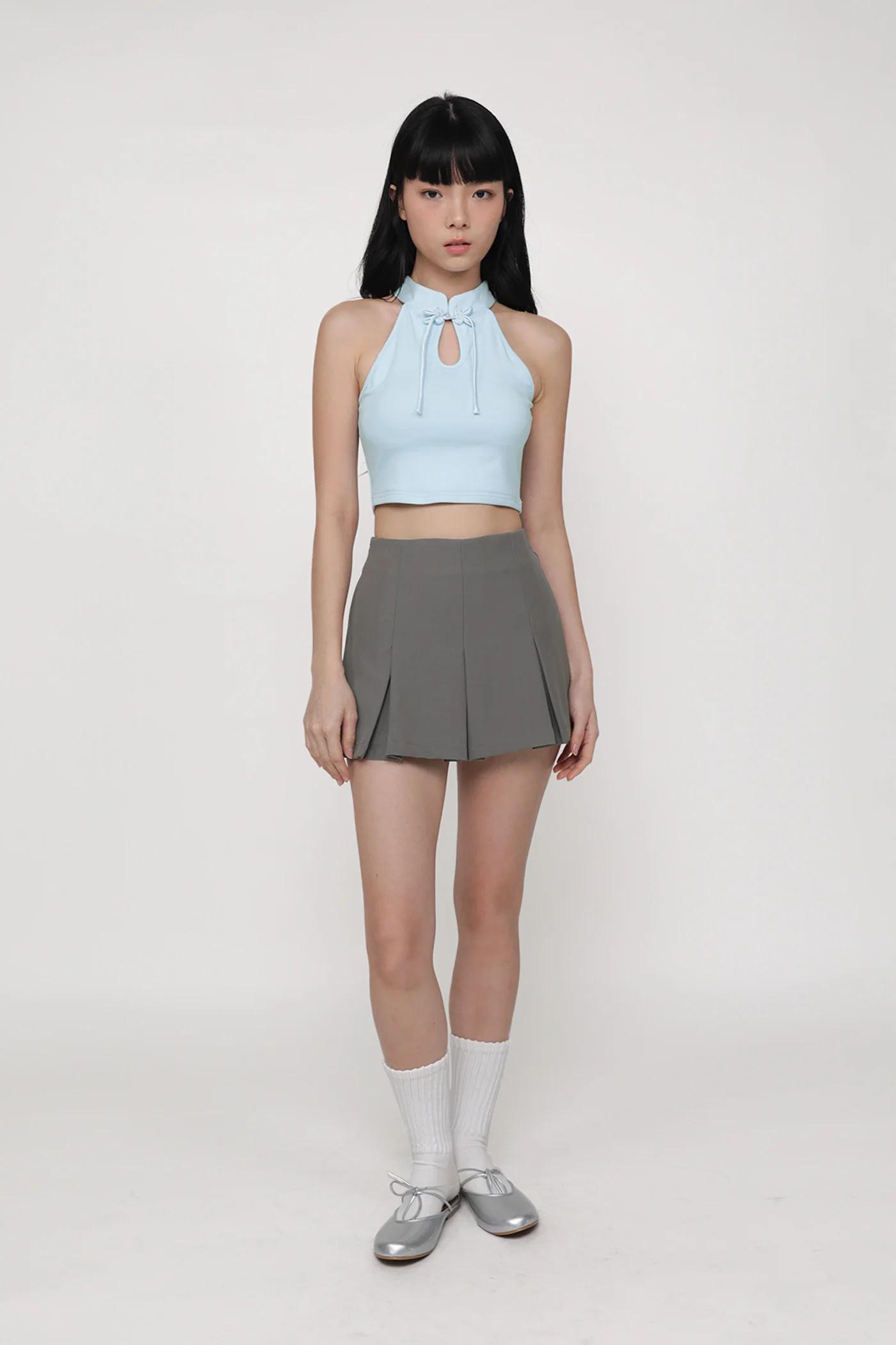 Alina Halter Qipao Padded Top - Image 8