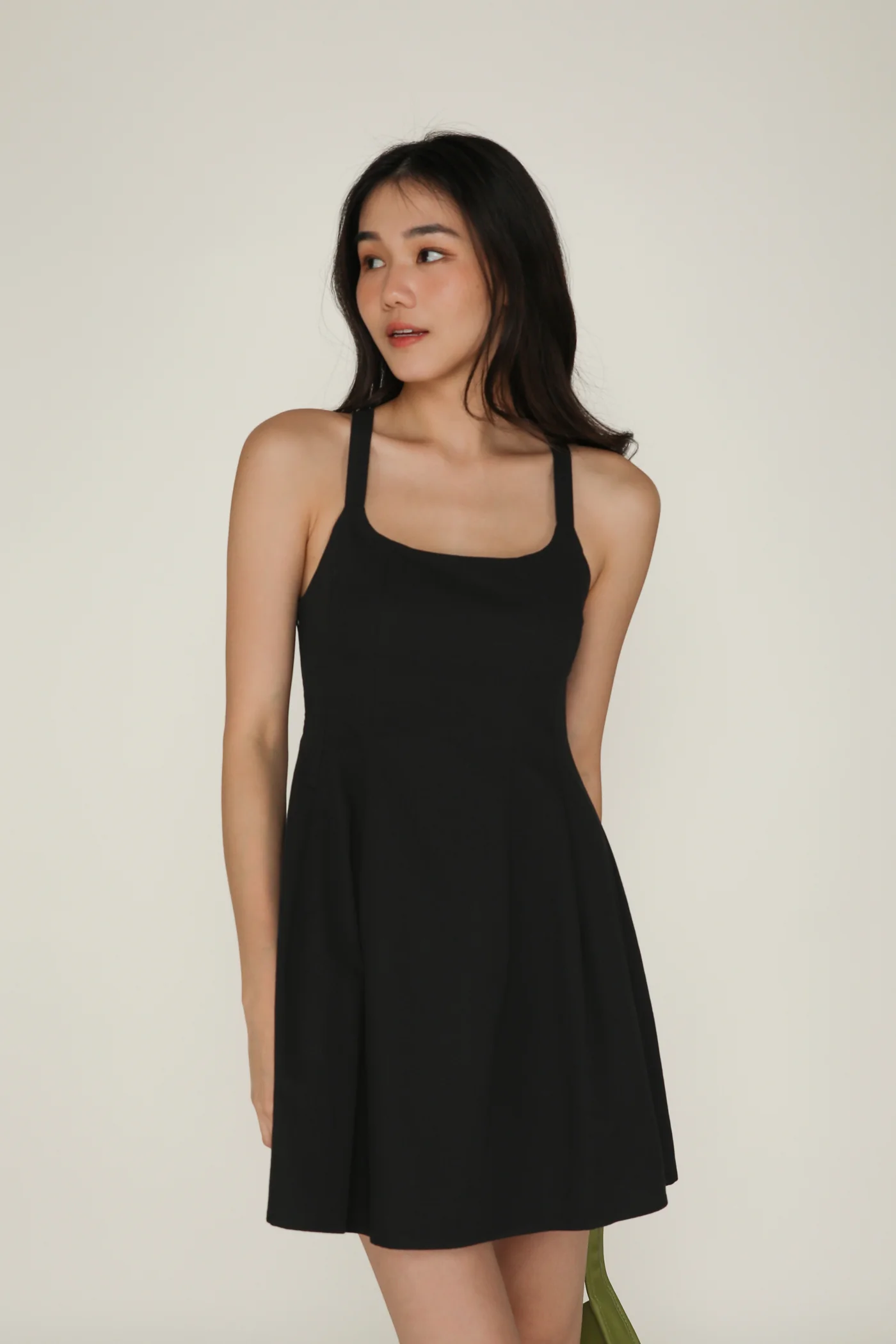 Alora Tie Back Mini Dress - Image 12