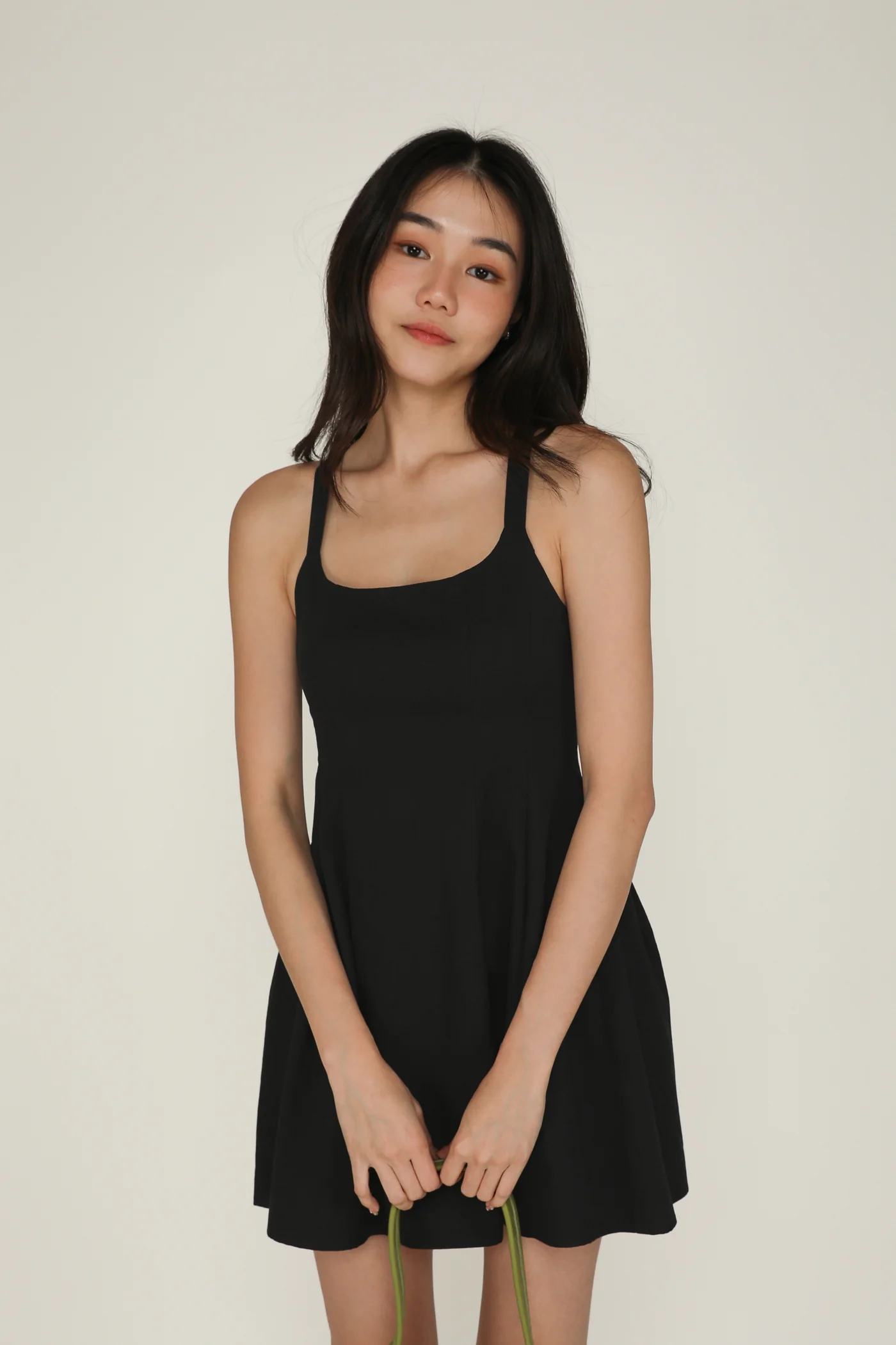 Alora Tie Back Mini Dress - Image 9