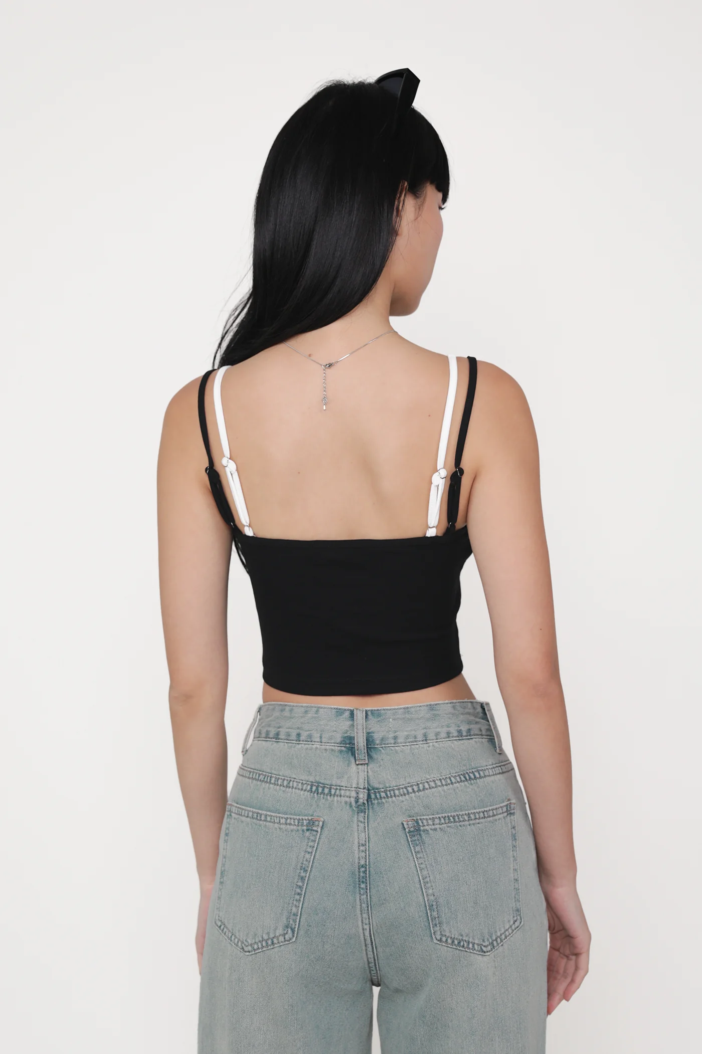 Amanda Layered Crop Padded Top - Image 14