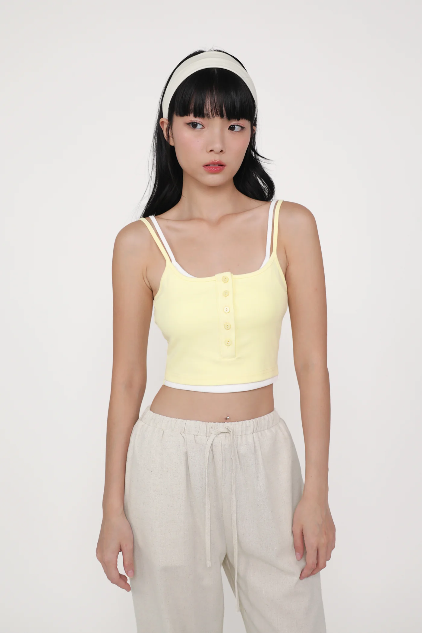 Amanda Layered Crop Padded Top - Image 15