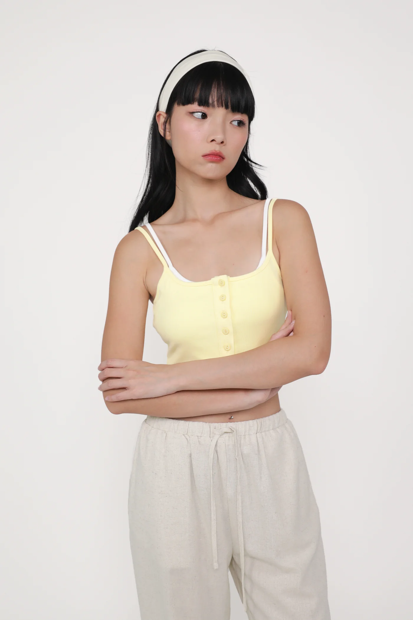 Amanda Layered Crop Padded Top - Image 17