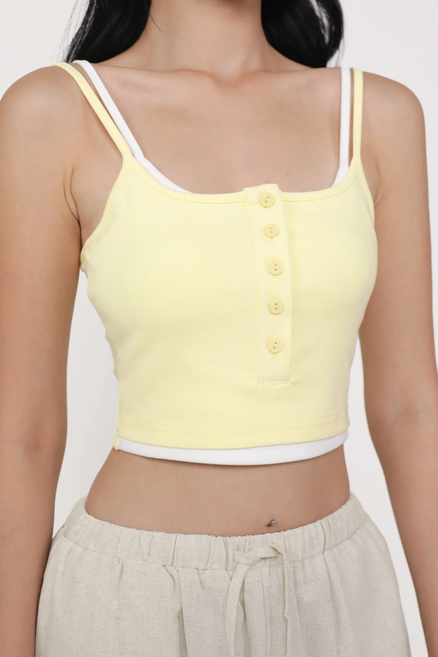 Amanda Layered Crop Padded Top - Image 18