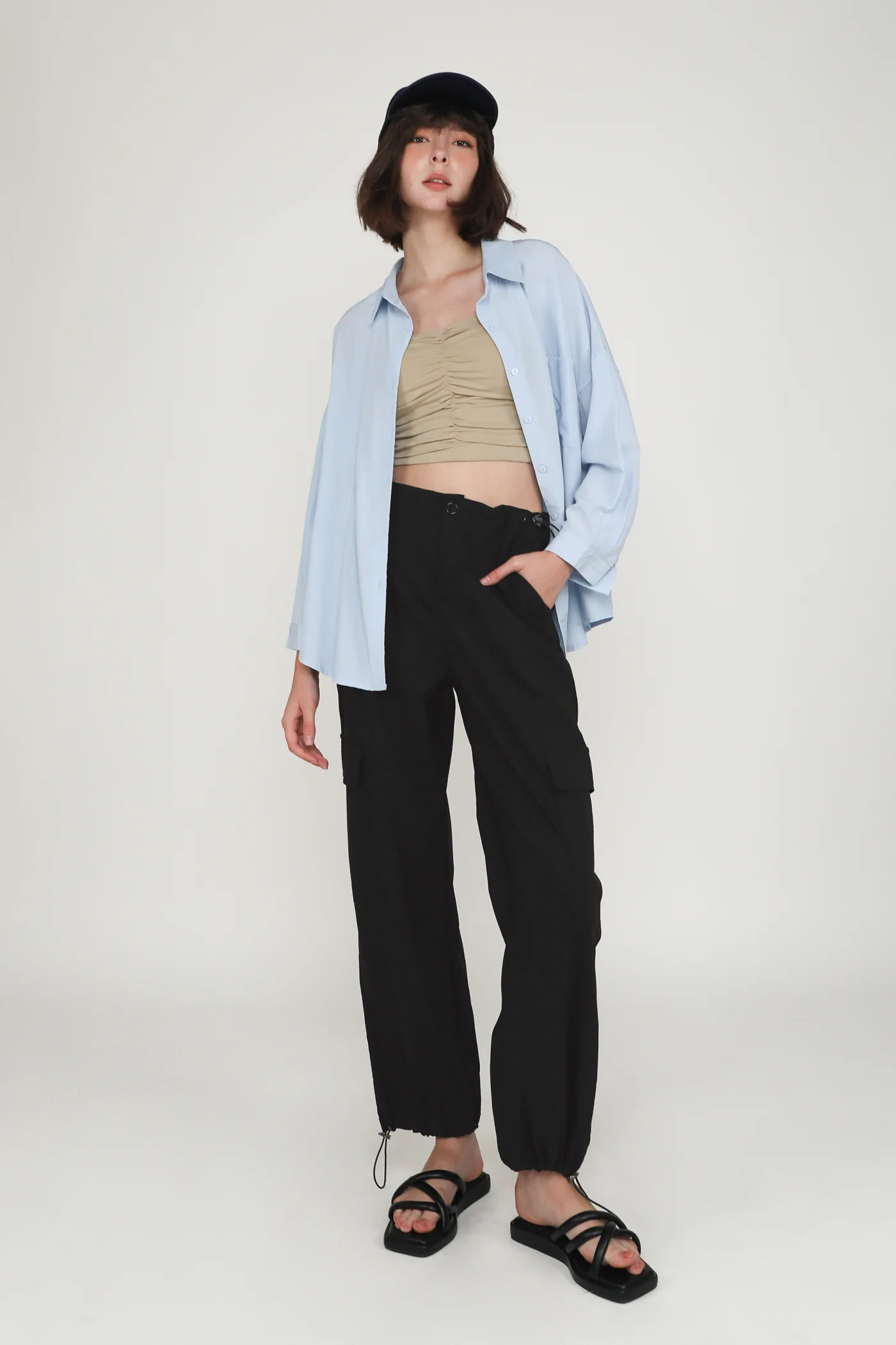 Anaya Ruched Tube Padded Top - Image 16