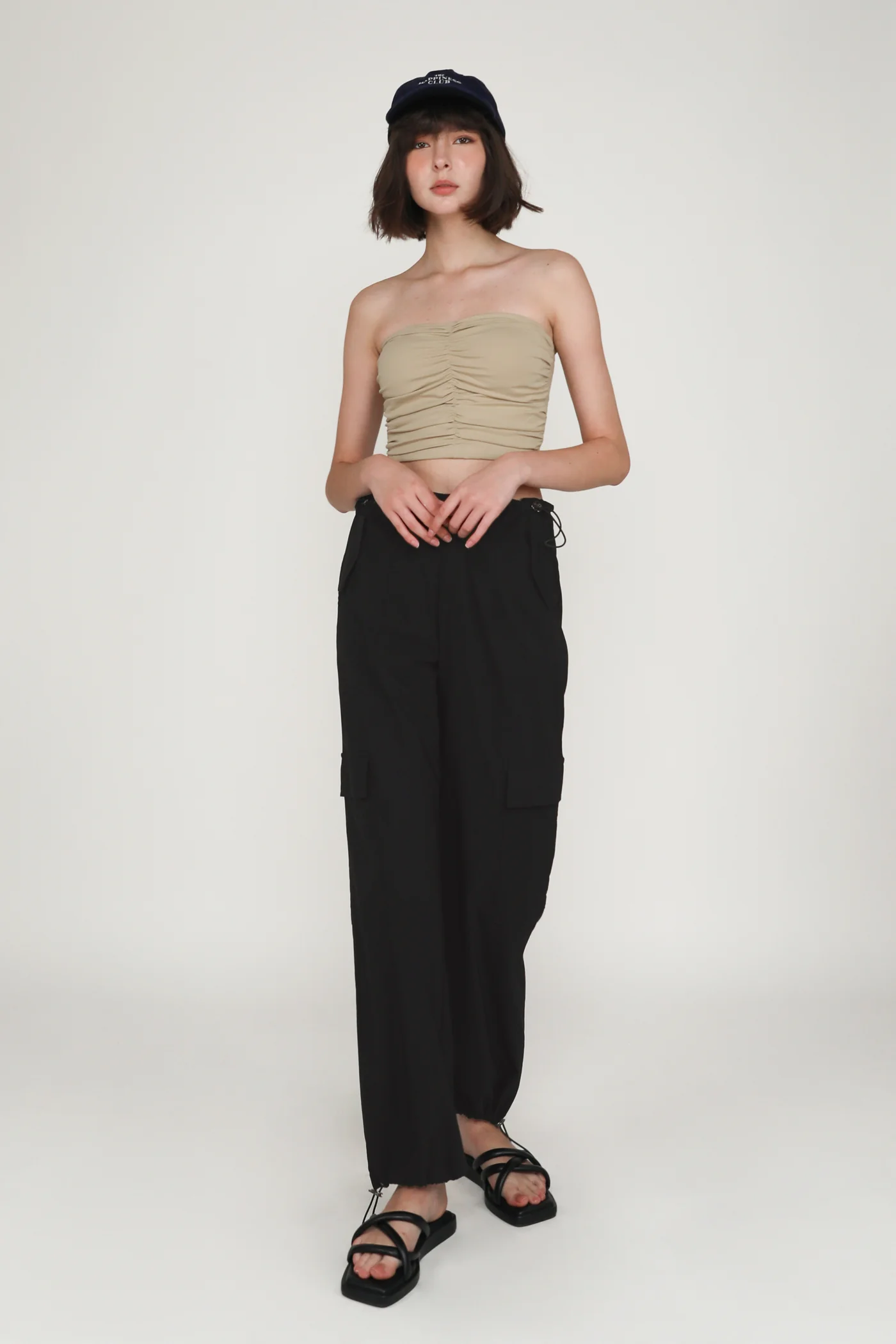 Anaya Ruched Tube Padded Top - Image 20