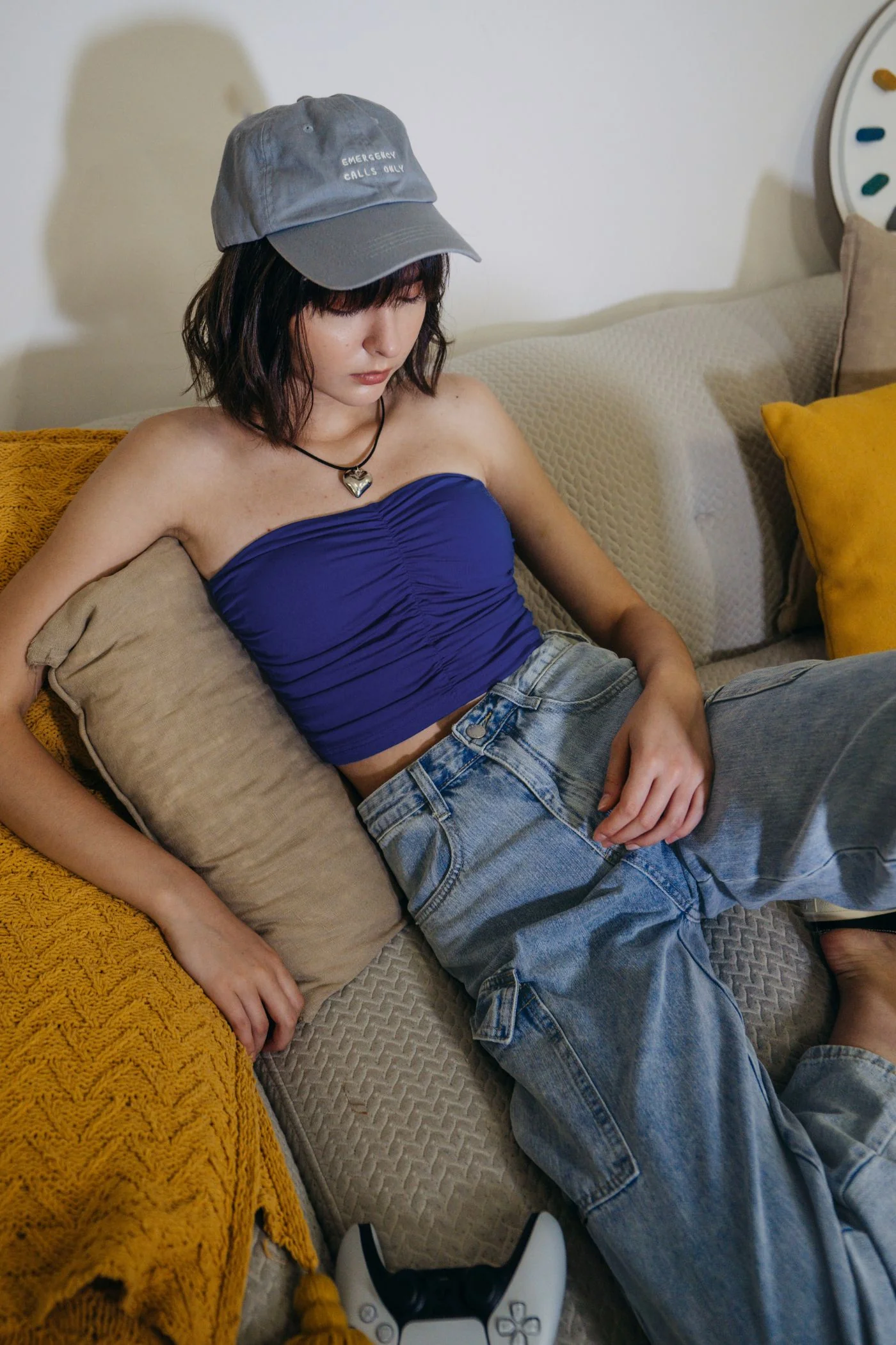 Anaya Ruched Tube Padded Top - Image 22