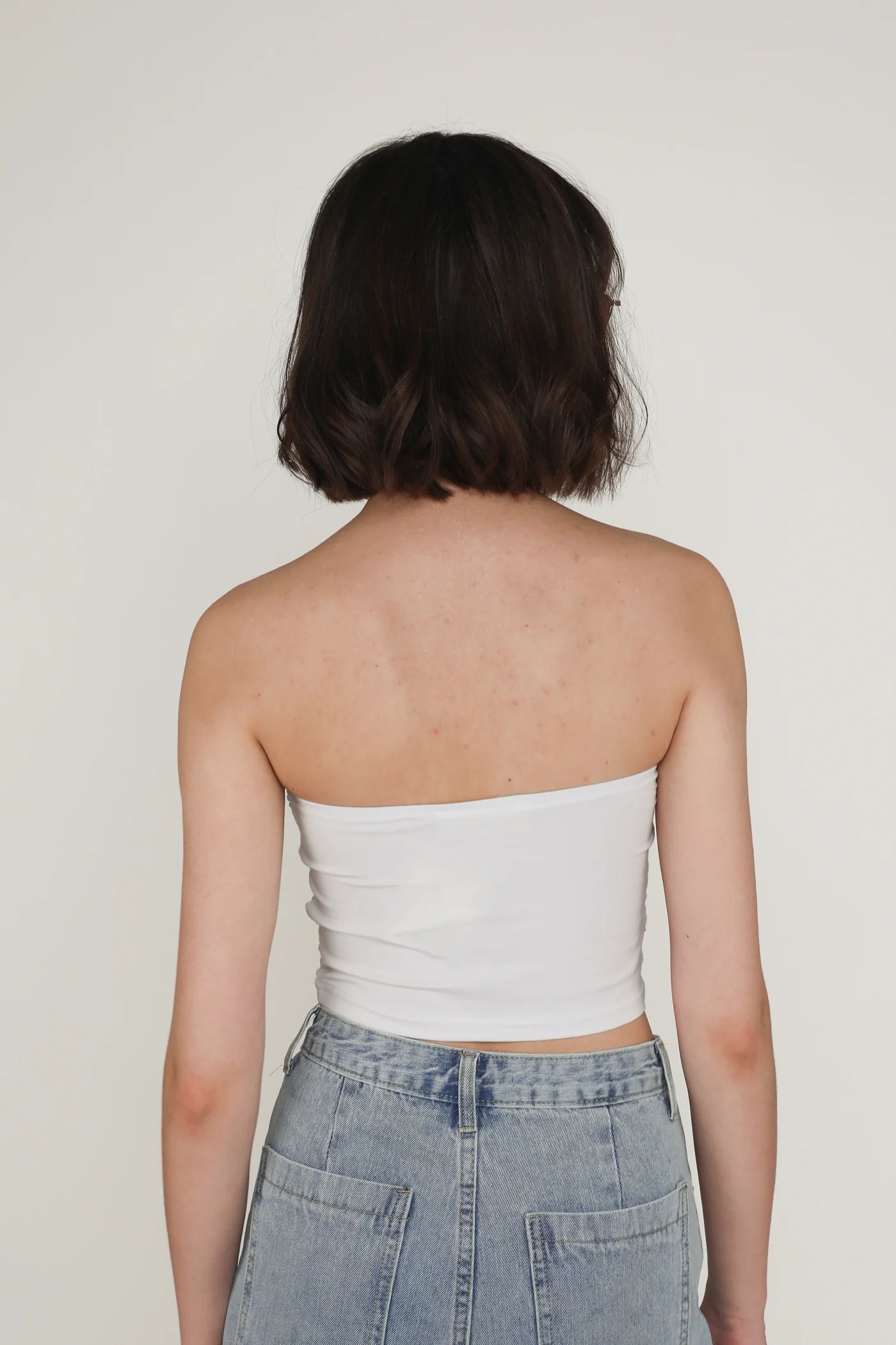 Anaya Ruched Tube Padded Top - Image 7