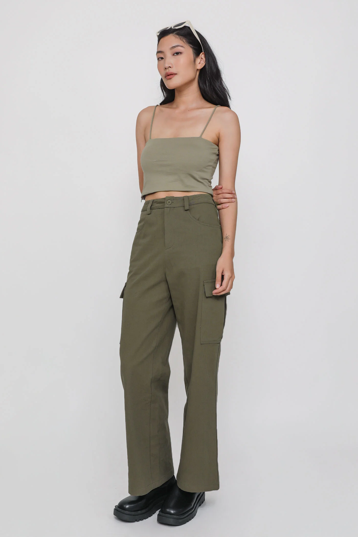 Andes Padded Crop Top - Image 25