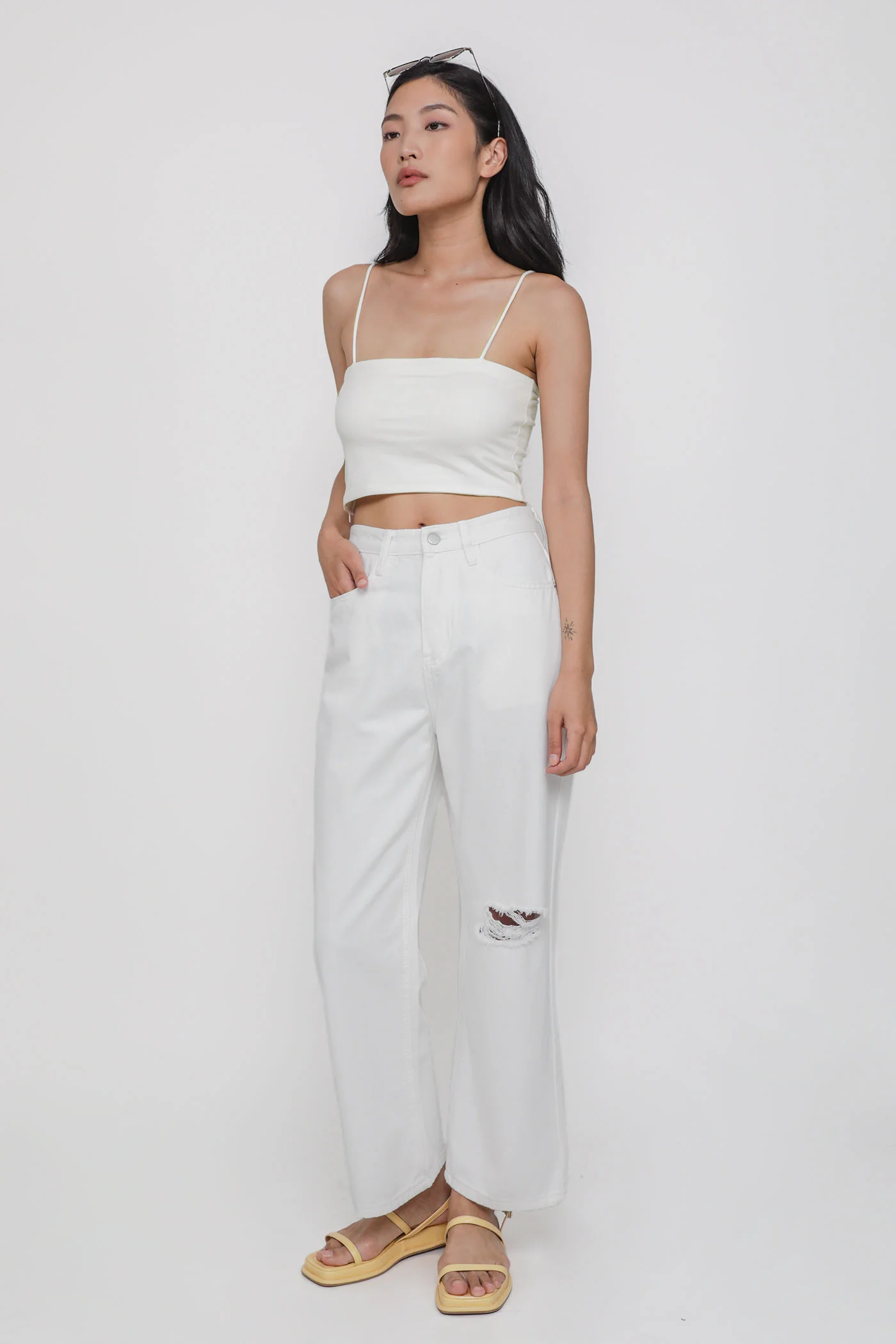 Andes Padded Crop Top - Image 3