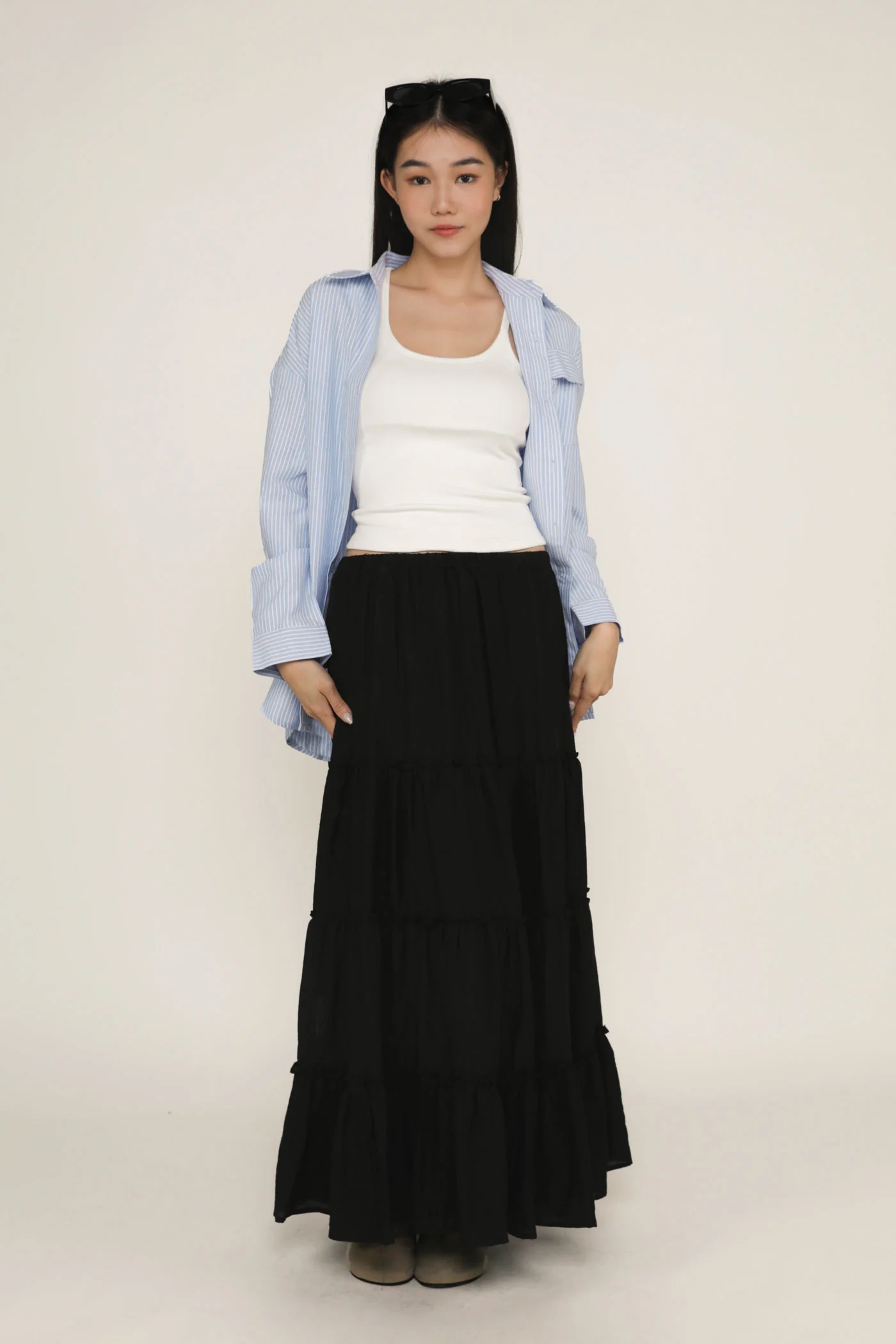 Aniya Frills Tiered Skirt - Image 15