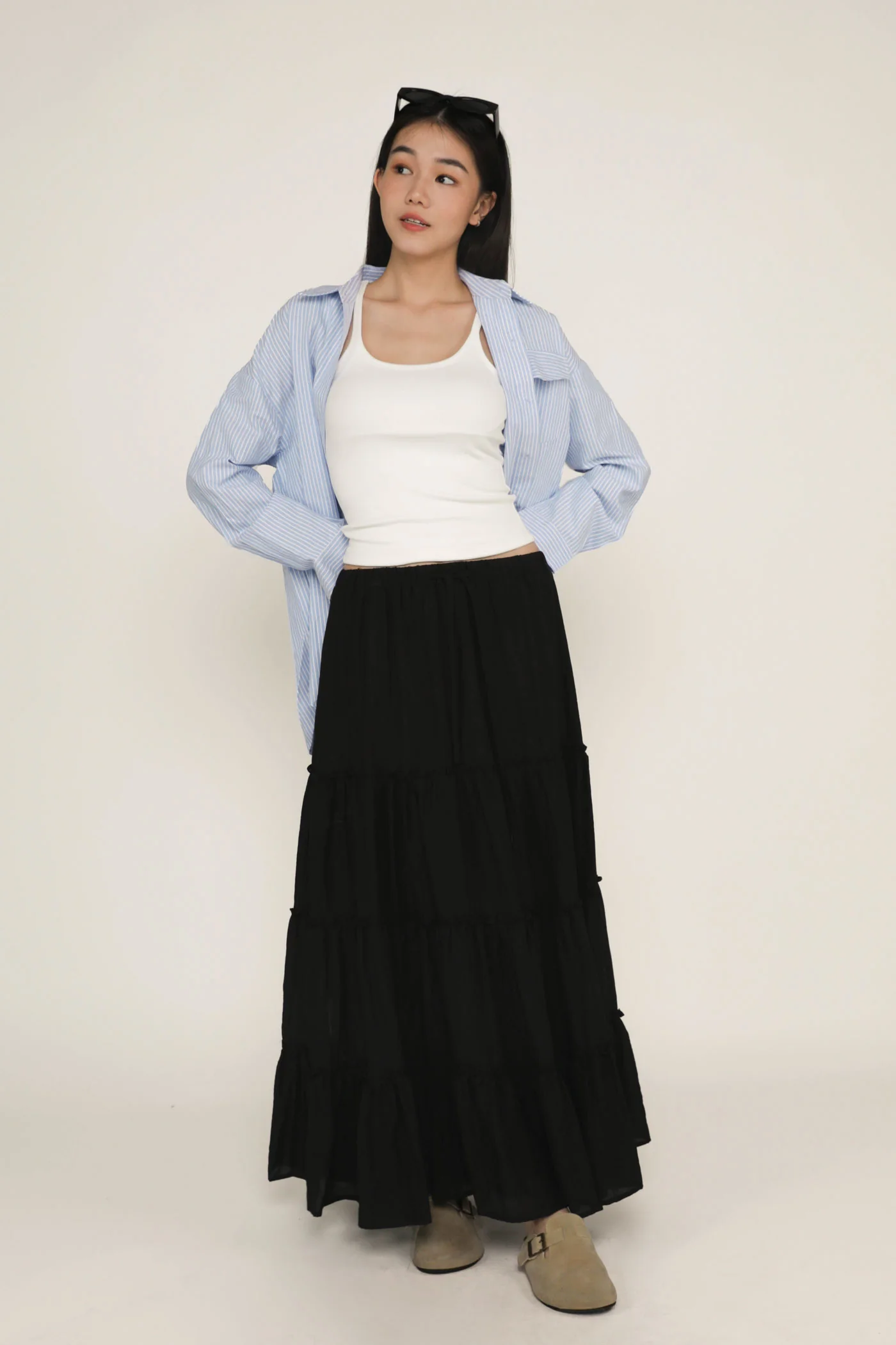 Aniya Frills Tiered Skirt - Image 19