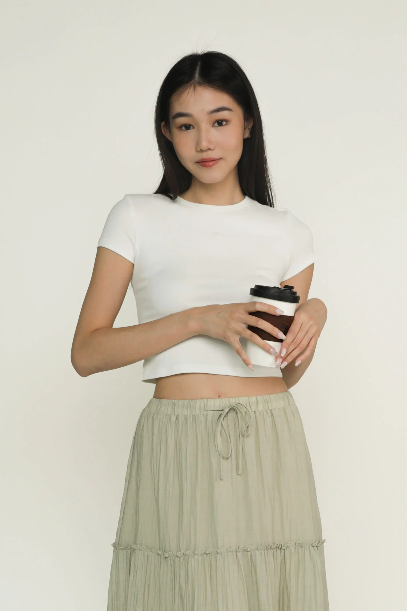 Aniya Frills Tiered Skirt - Image 9