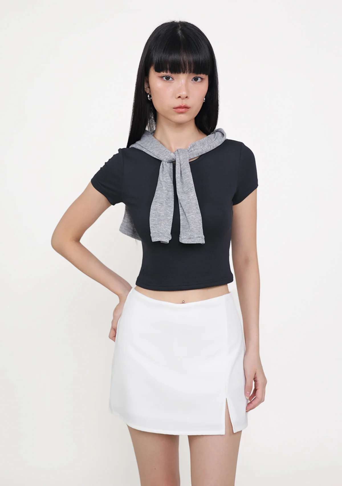 Anya Side Slit Skorts - Image 14