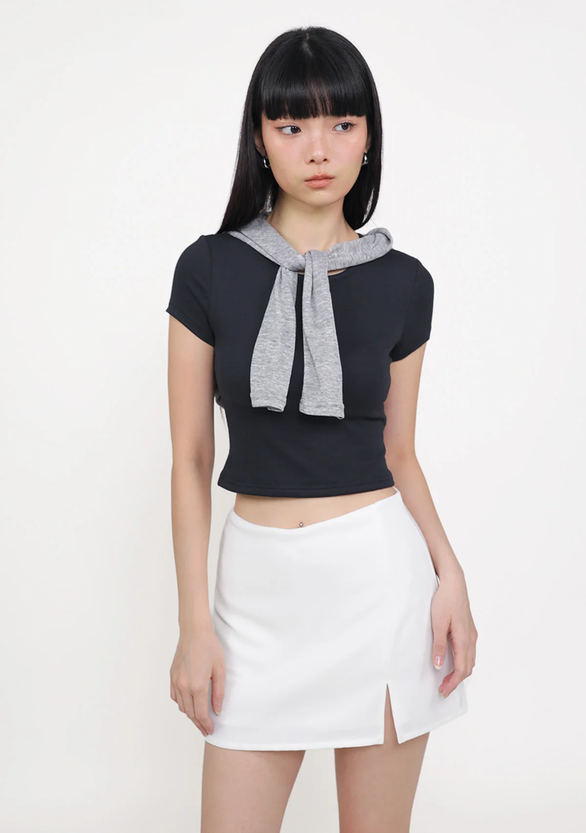 Anya Side Slit Skorts - Image 3