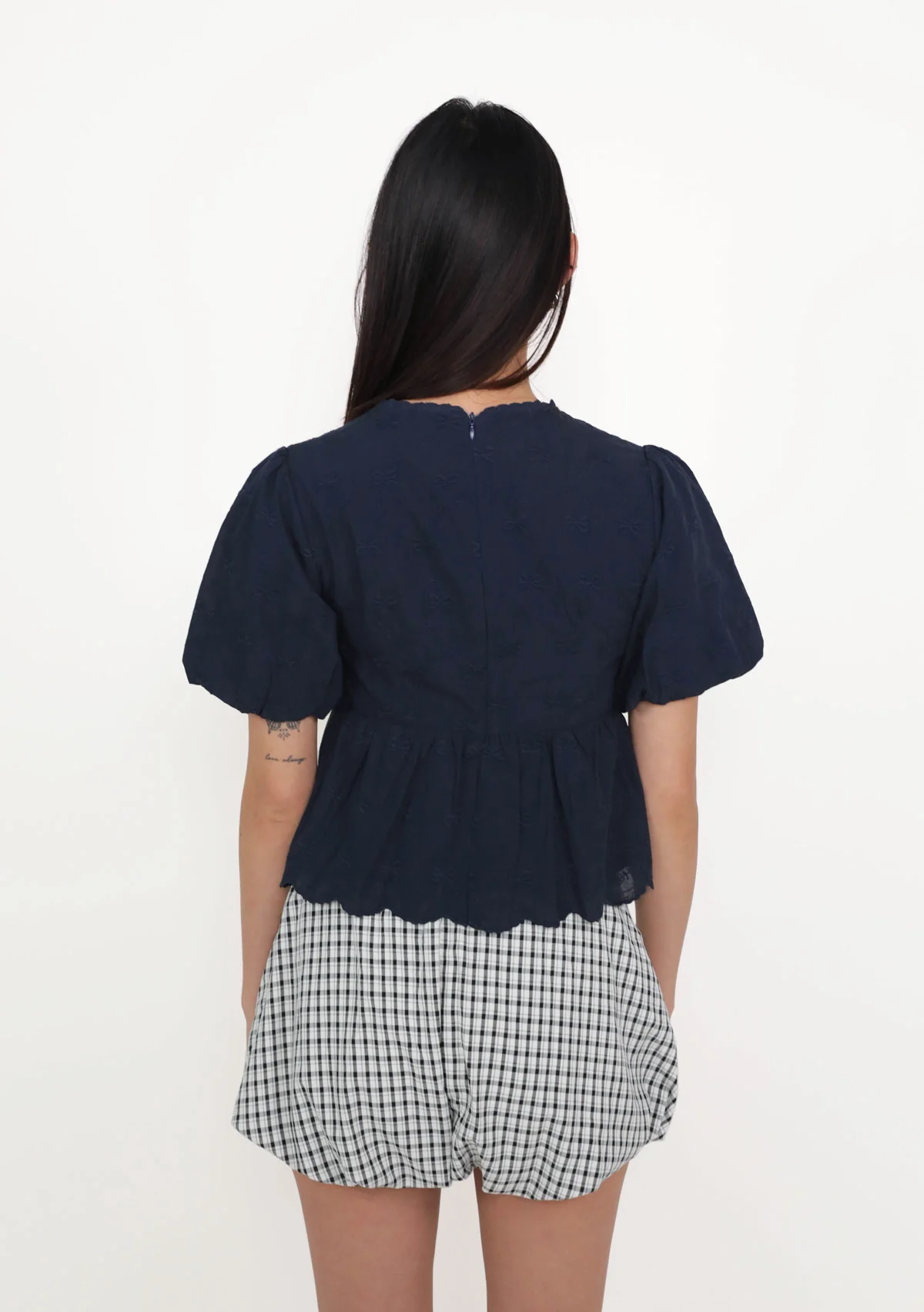 Ariette Puffy Sleeve Babydoll Top - Image 11