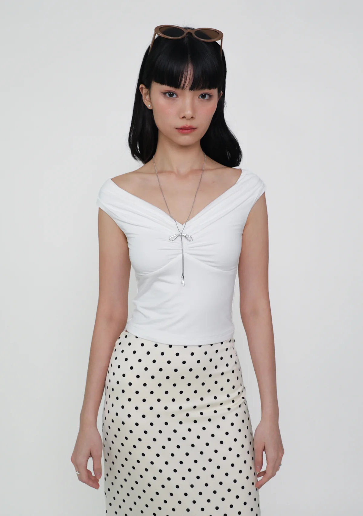Arista Ruched Padded Top - Image 3