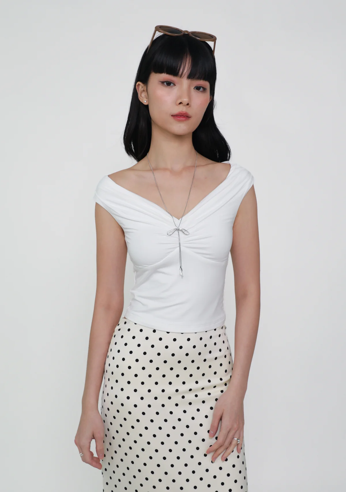 Arista Ruched Padded Top - Image 4