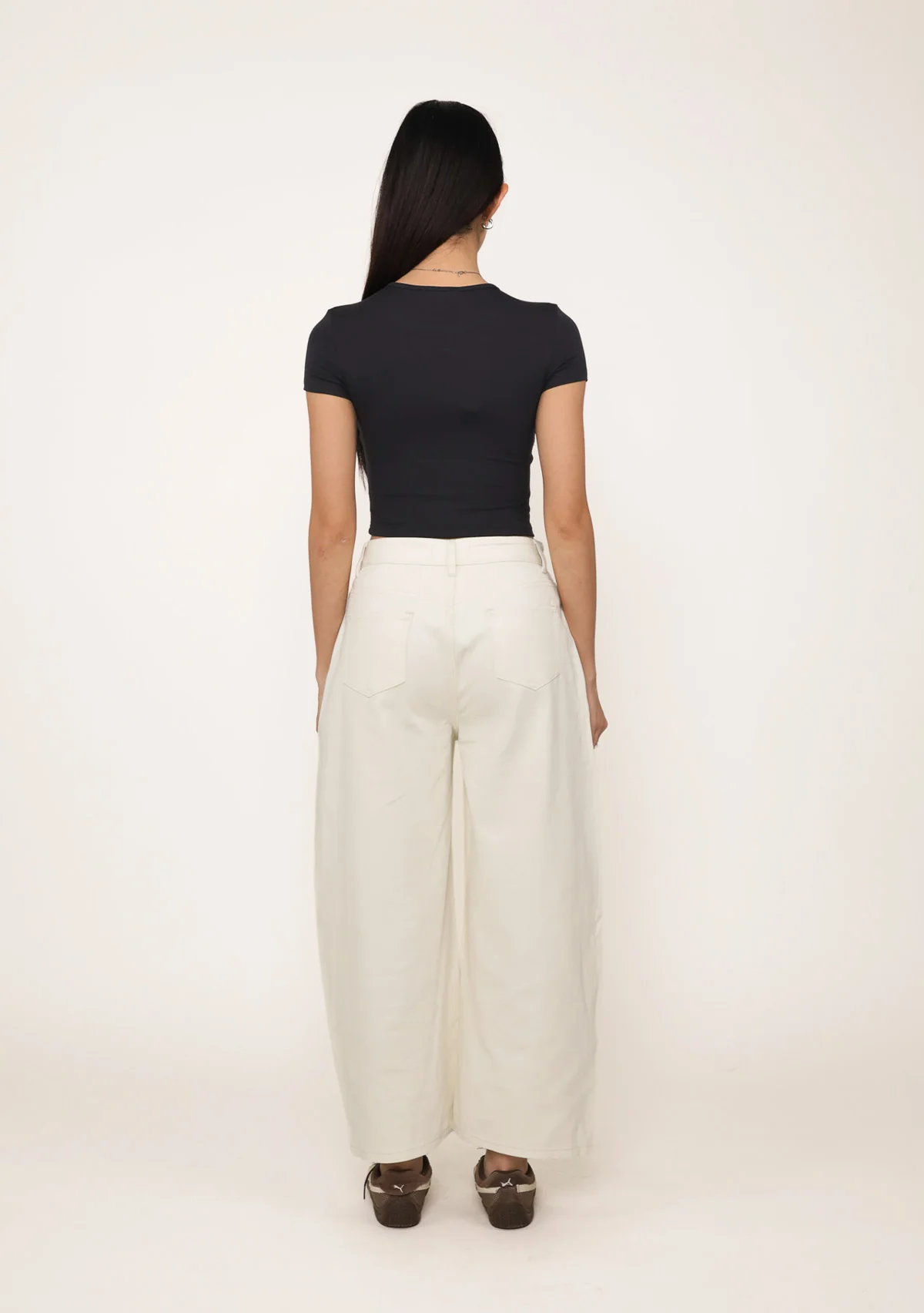 Arlo Barrel Denim Jeans (Cotton) - Image 10