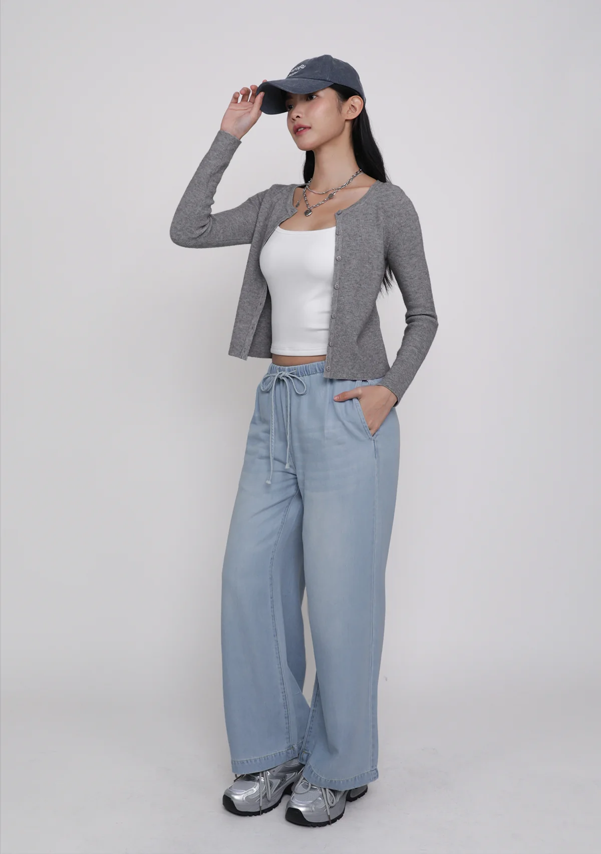 Regular Asher Denim Lounge Pants - Image 7