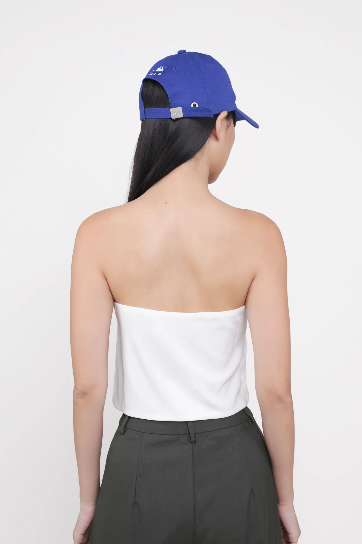 Ashlyn Tie Front Tube Padded Top - Image 7