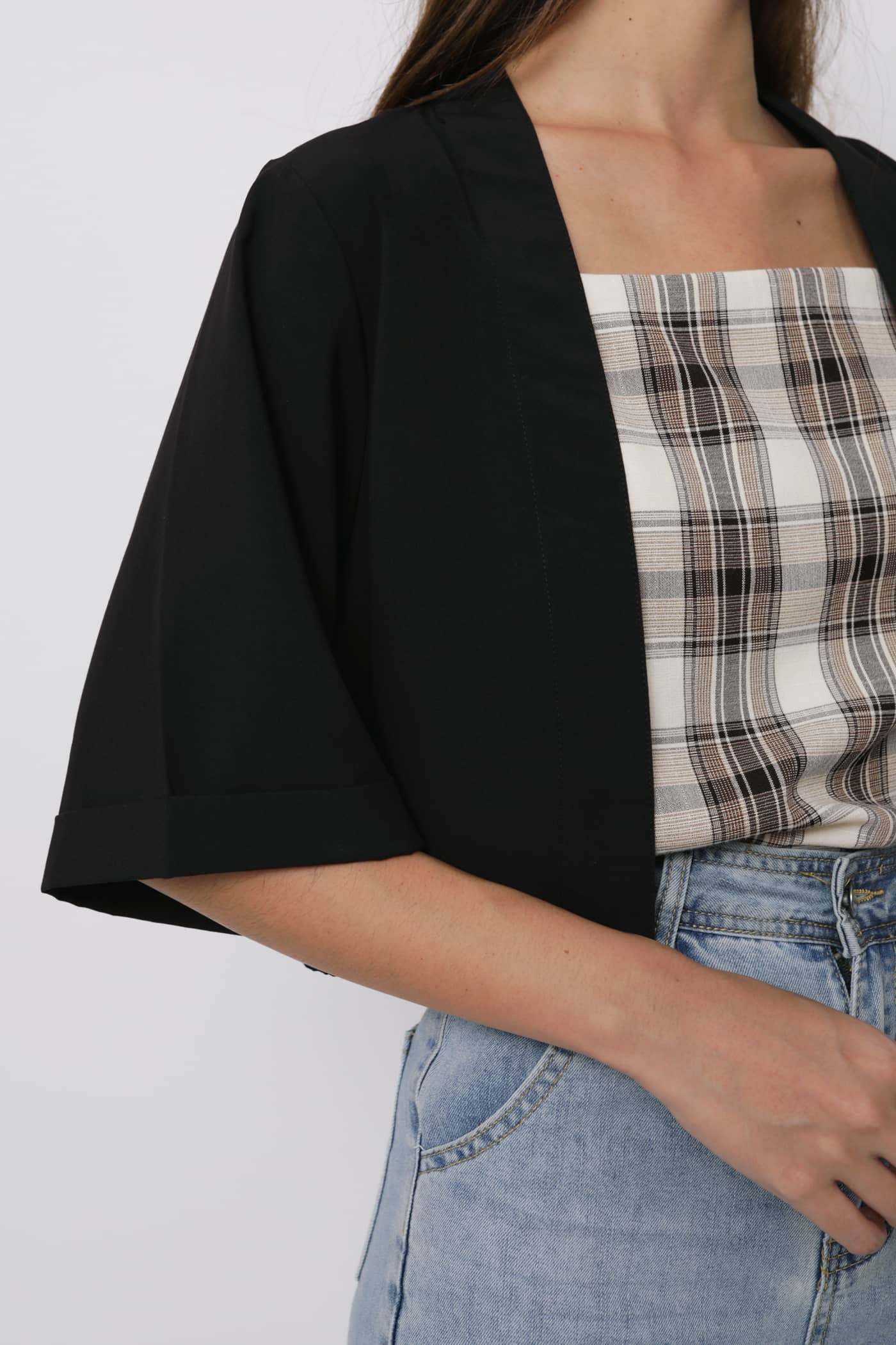 Astra Crop Kimono - Image 16