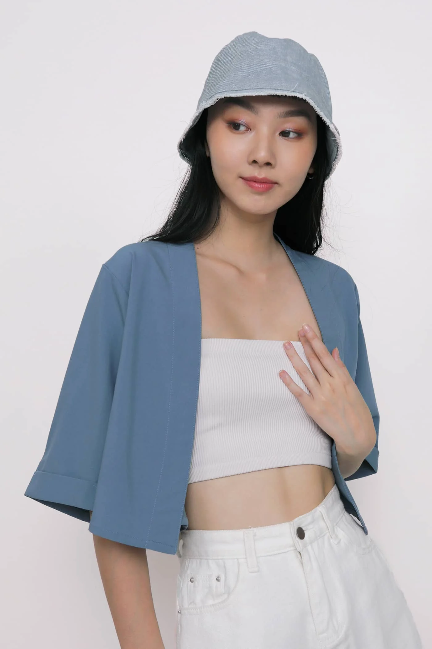 Astra Crop Kimono - Image 29