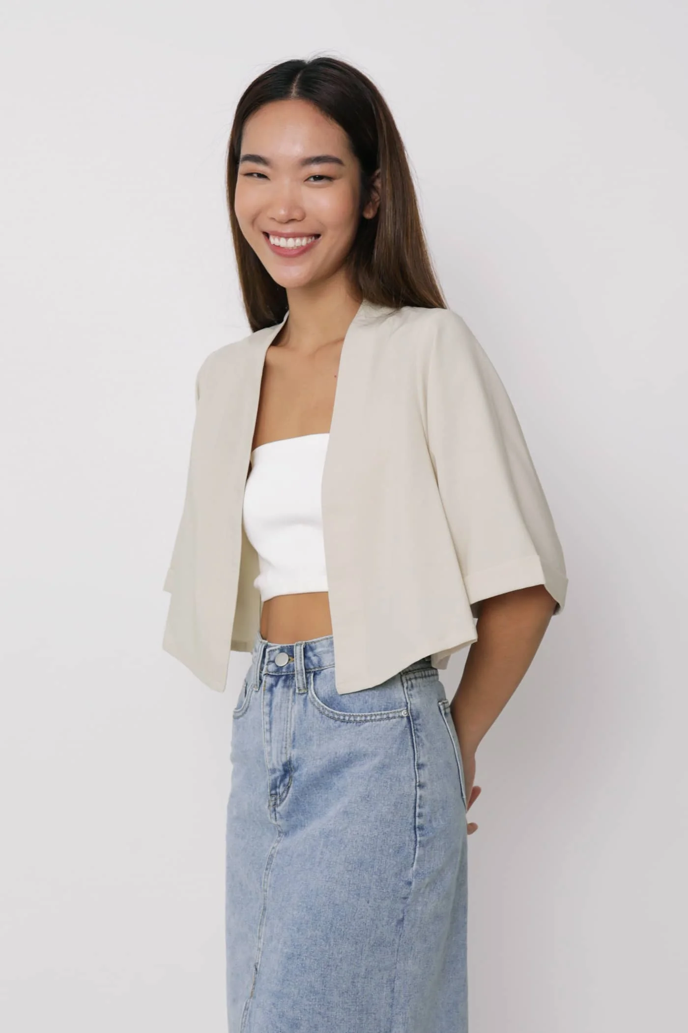Astra Crop Kimono - Image 3