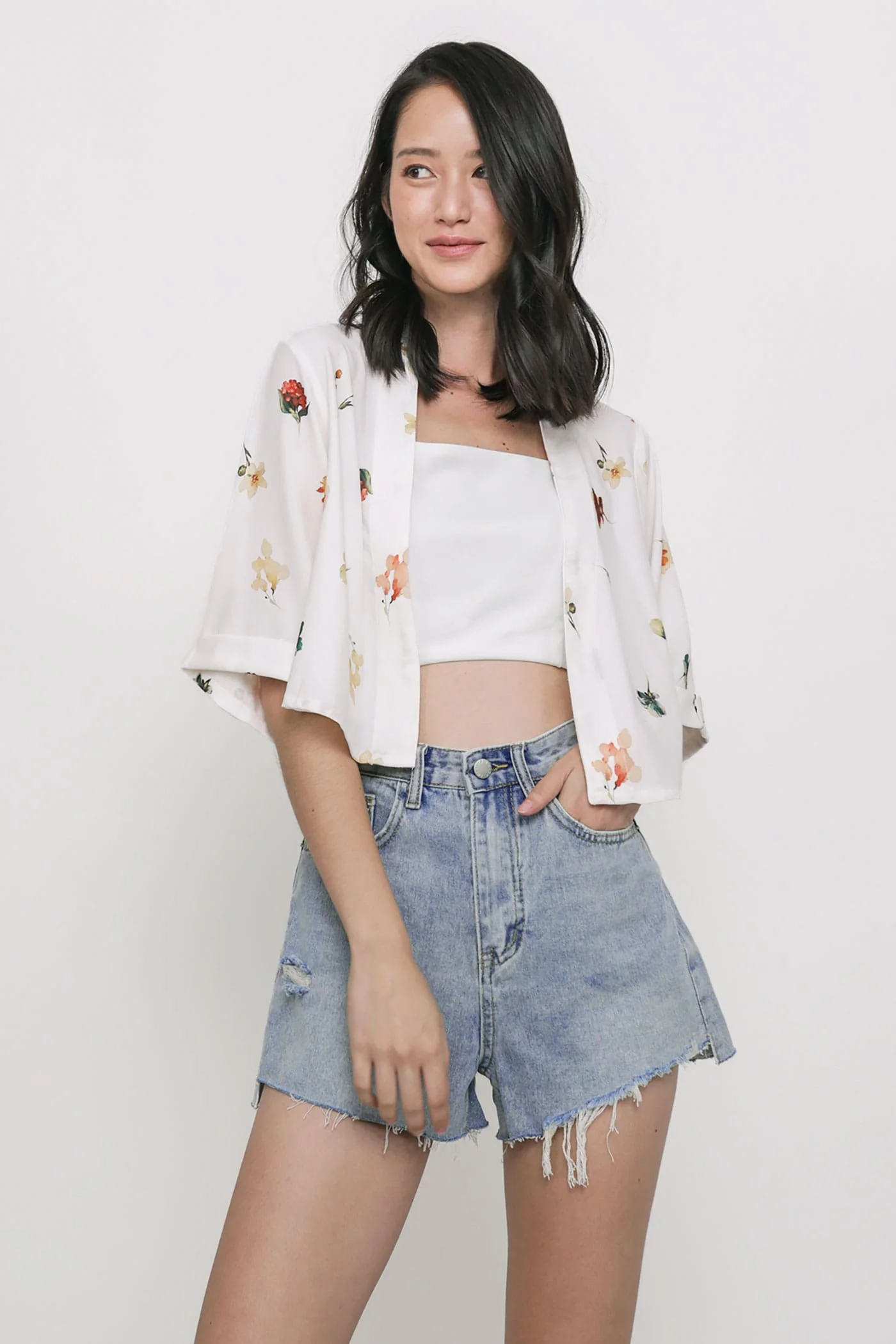 Astra Crop Kimono - Image 37