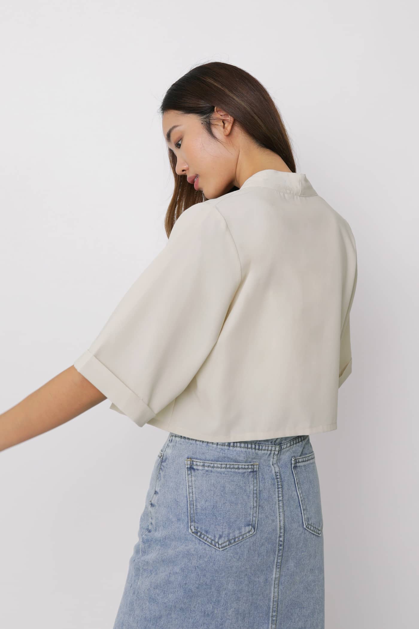 Astra Crop Kimono - Image 7