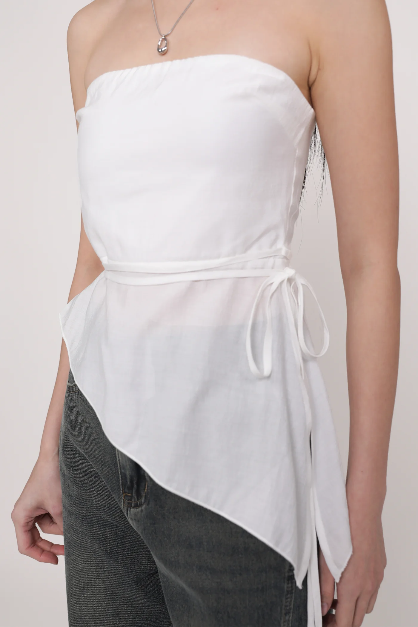 Karin Asymmetrical Tube Top - Image 11