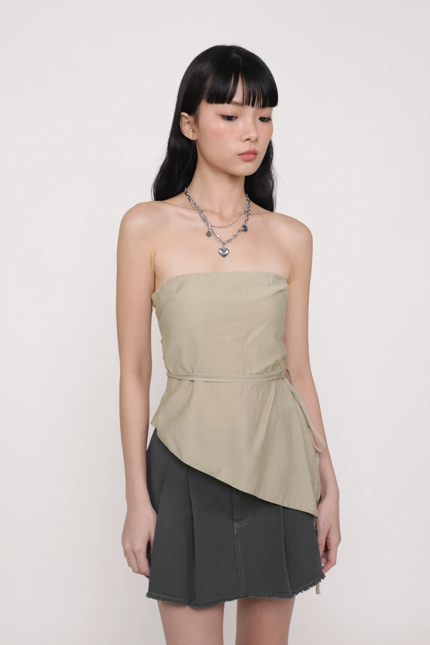 Karin Asymmetrical Tube Top - Image 17