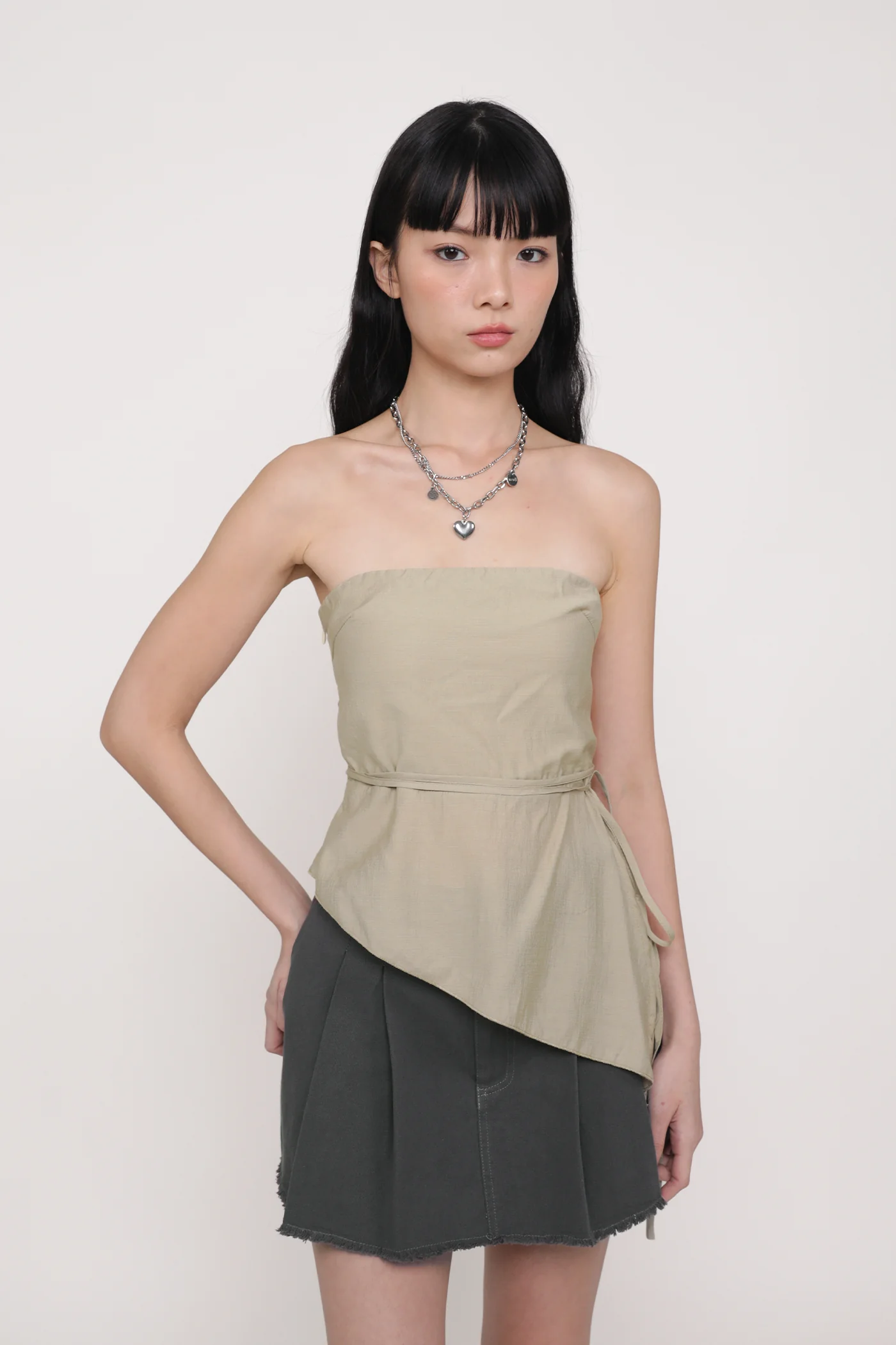 Karin Asymmetrical Tube Top - Image 19