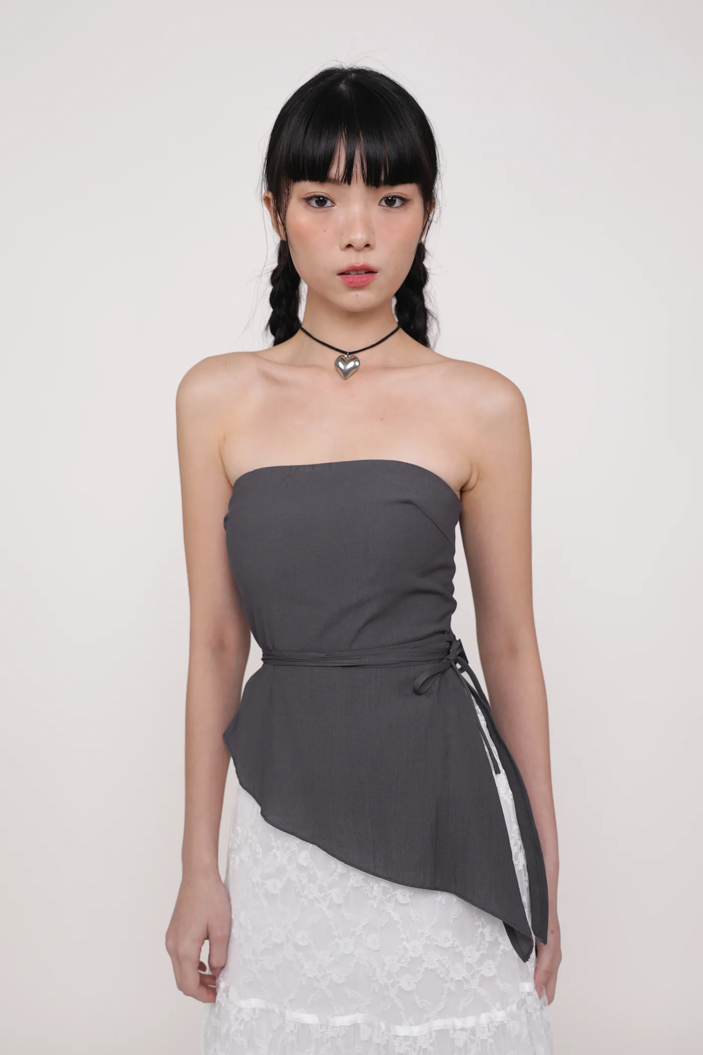 Karin Asymmetrical Tube Top - Image 3