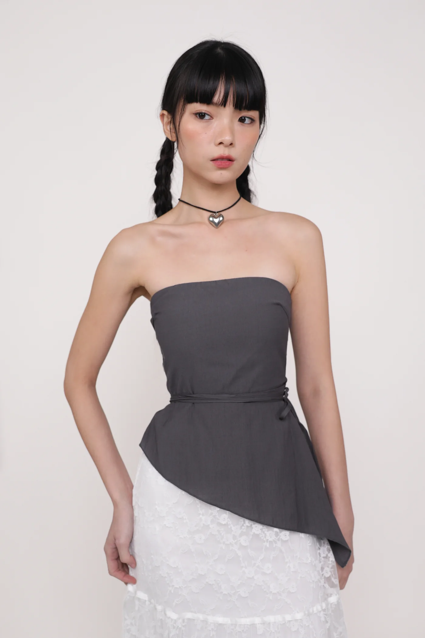 Karin Asymmetrical Tube Top - Image 5