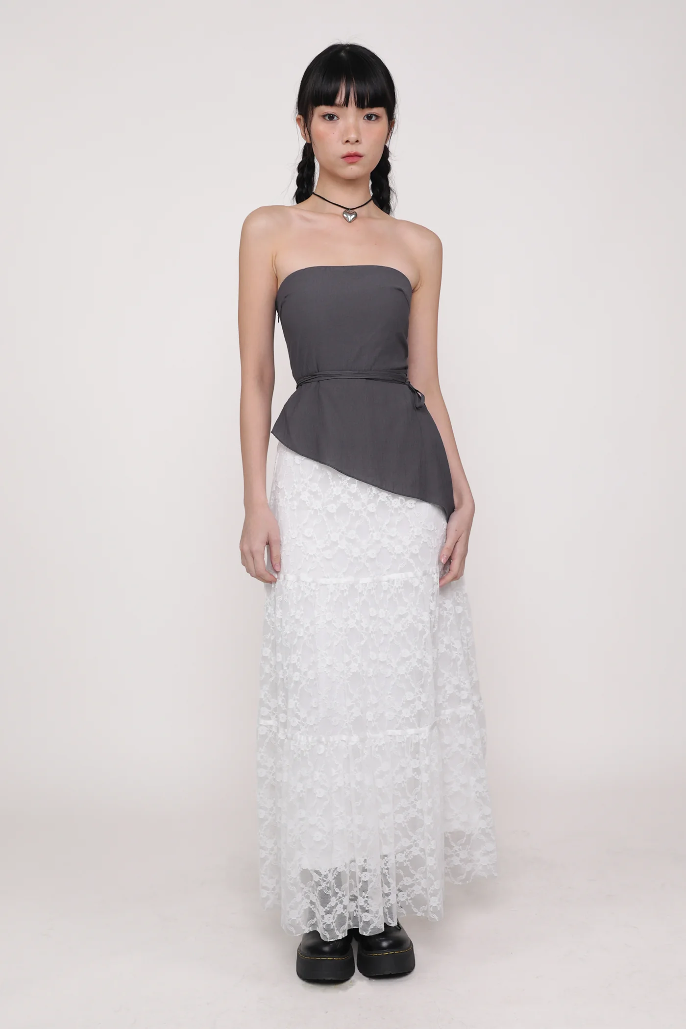 Karin Asymmetrical Tube Top - Image 6