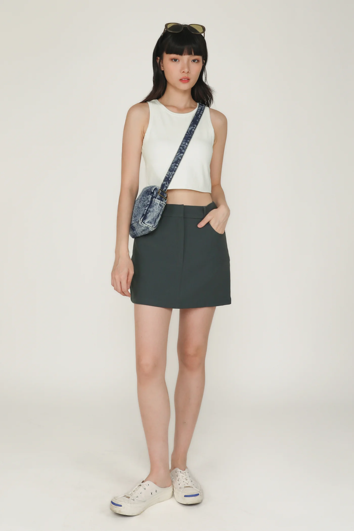 Aurea Buckle Back Padded Top - Image 2