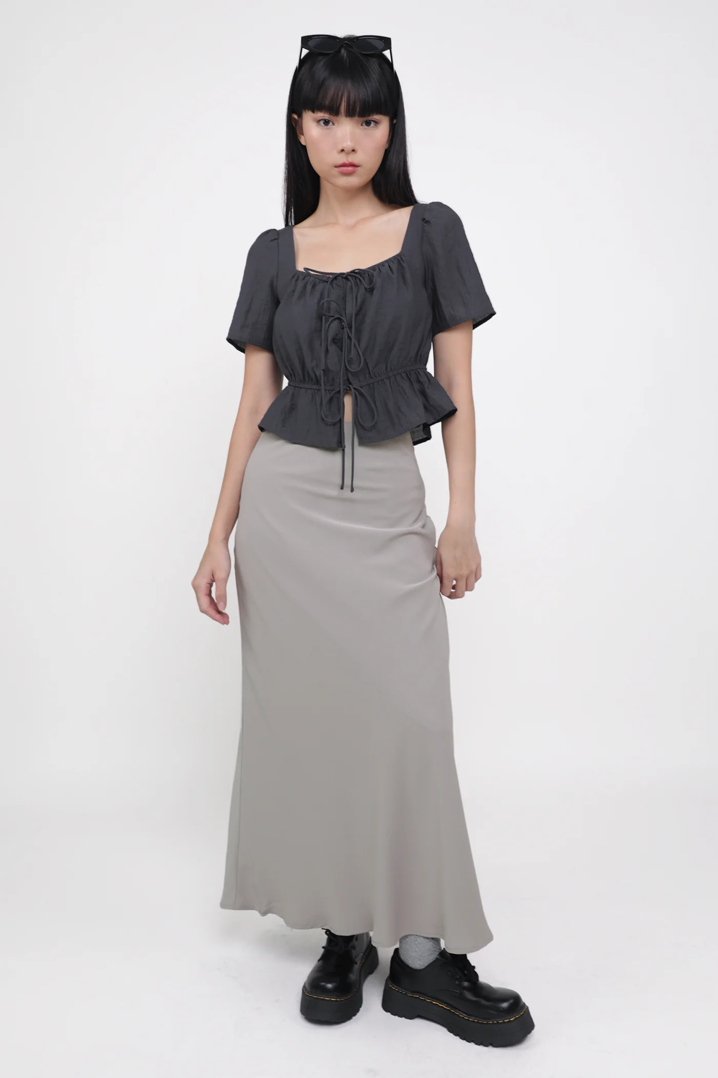 Avalynn Tie Front Sleeve Top - Image 13